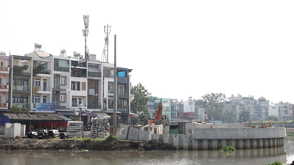 Gỡ nút thắt mặt bằng cho dự án rạch Xuyên Tâm - Ảnh 3.