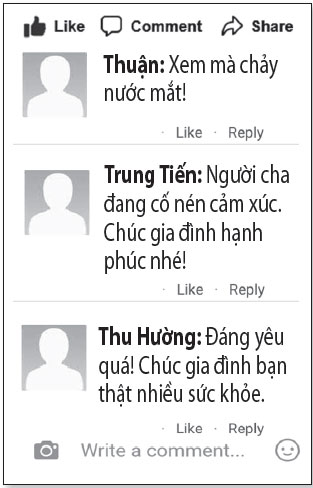 Tiệc sinh nhật đầu tiên của người cha - Ảnh 4.