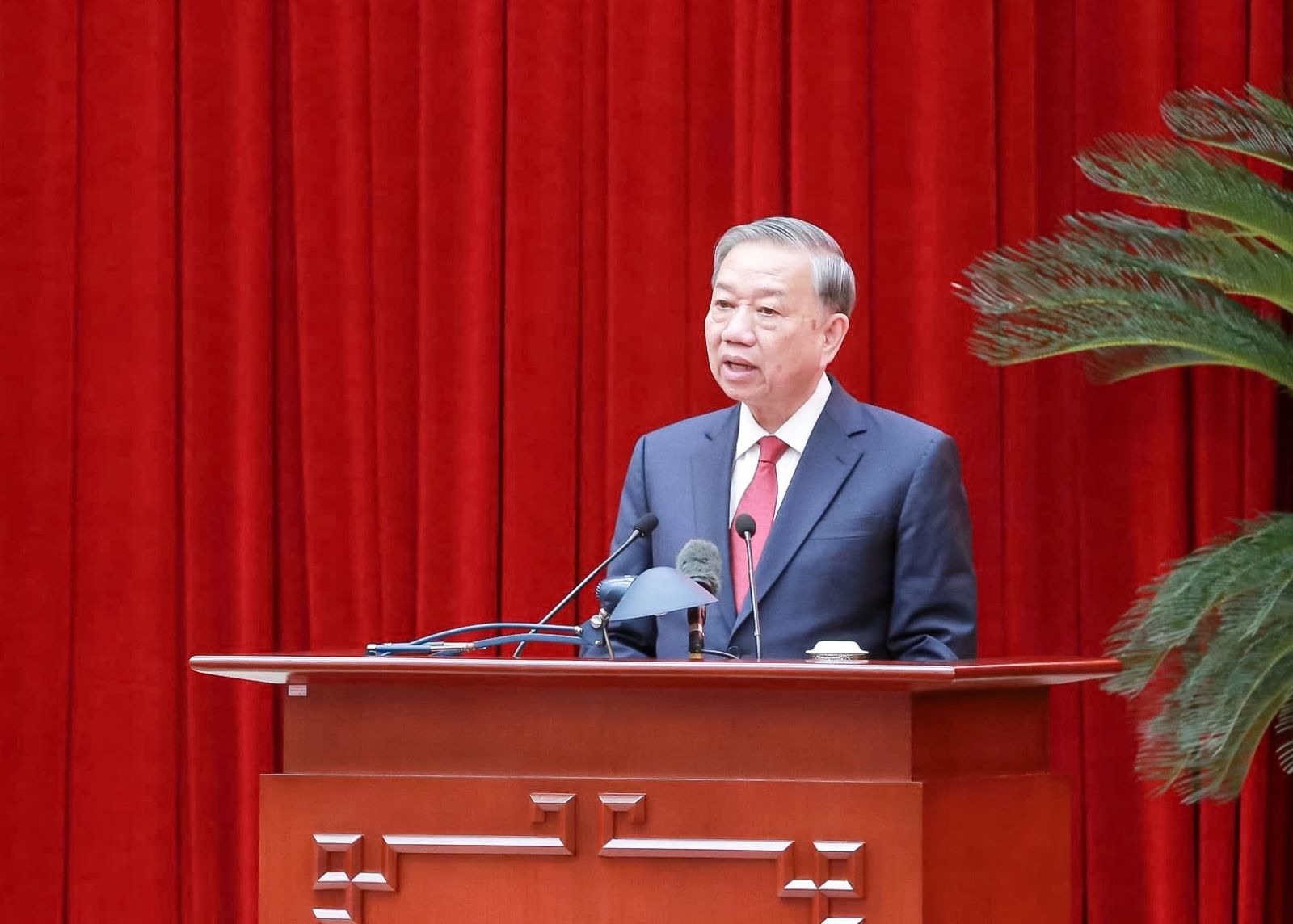 Tổng B&iacute; thư T&ocirc; L&acirc;m: Nh&acirc;n sự Đại hội XIV được chuẩn bị chặt chẽ, thận trọng, - Ảnh 1.