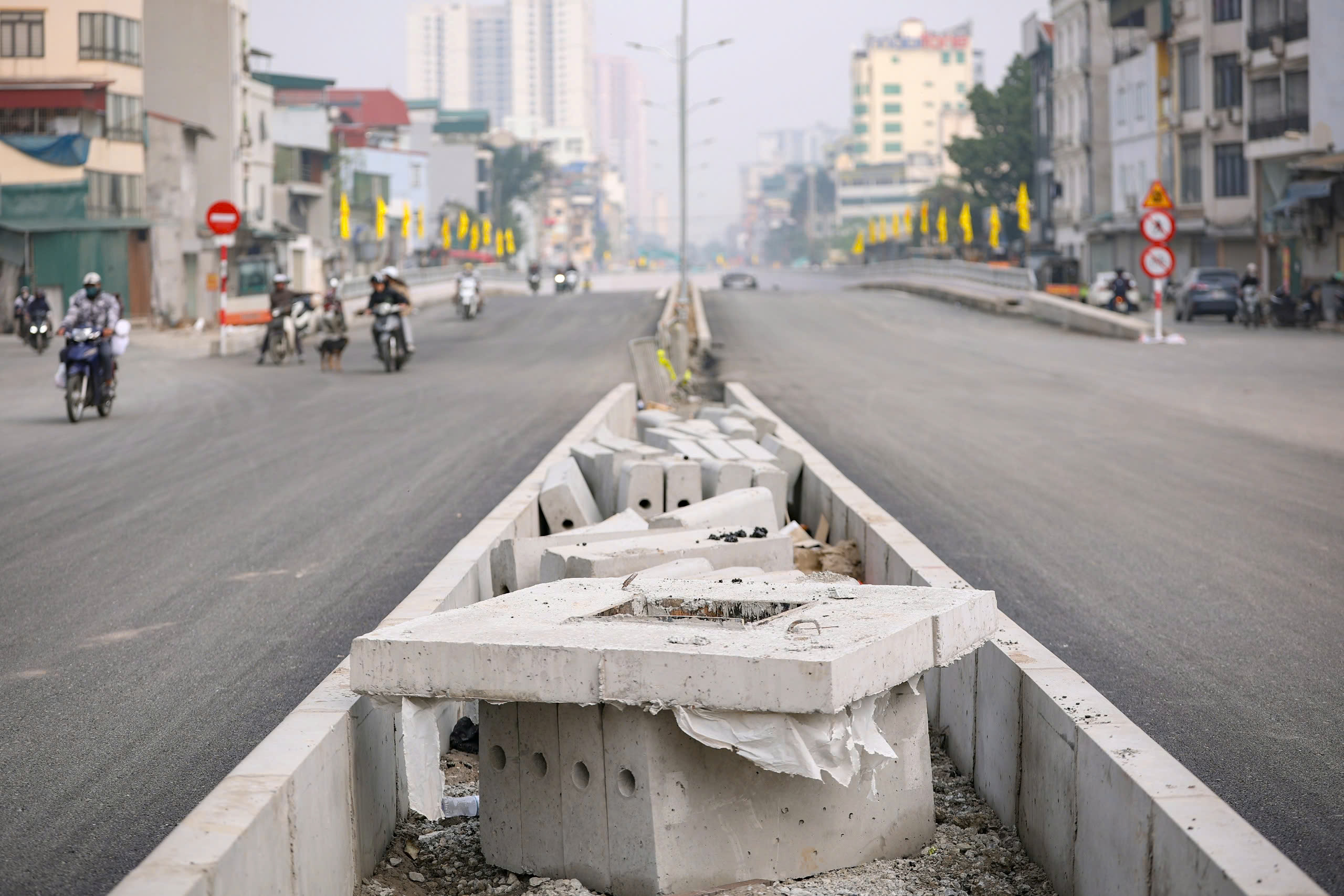 H&igrave;nh h&agrave;i hầm chui gần 800 tỉ đưa v&agrave;o khai th&aacute;c tạm dịp tết ở H&agrave; Nội- Ảnh 4.