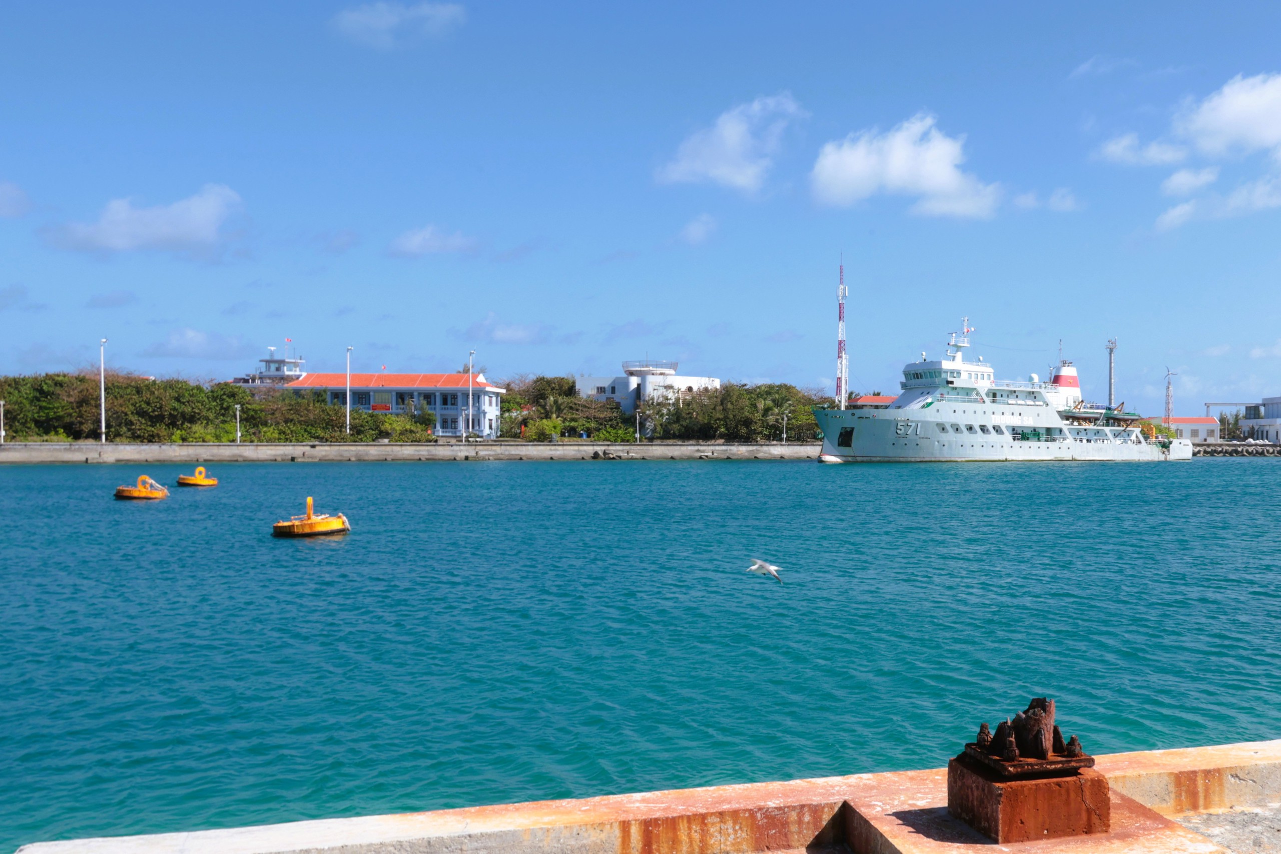 Tết ở Trường Sa - Kỳ 3: Đảo Trường Sa, thủ đô quần đảo- Ảnh 14. Tết ở Trường Sa - Kỳ 3: Đảo Trường Sa, thủ đô quần đảo- Ảnh 14.