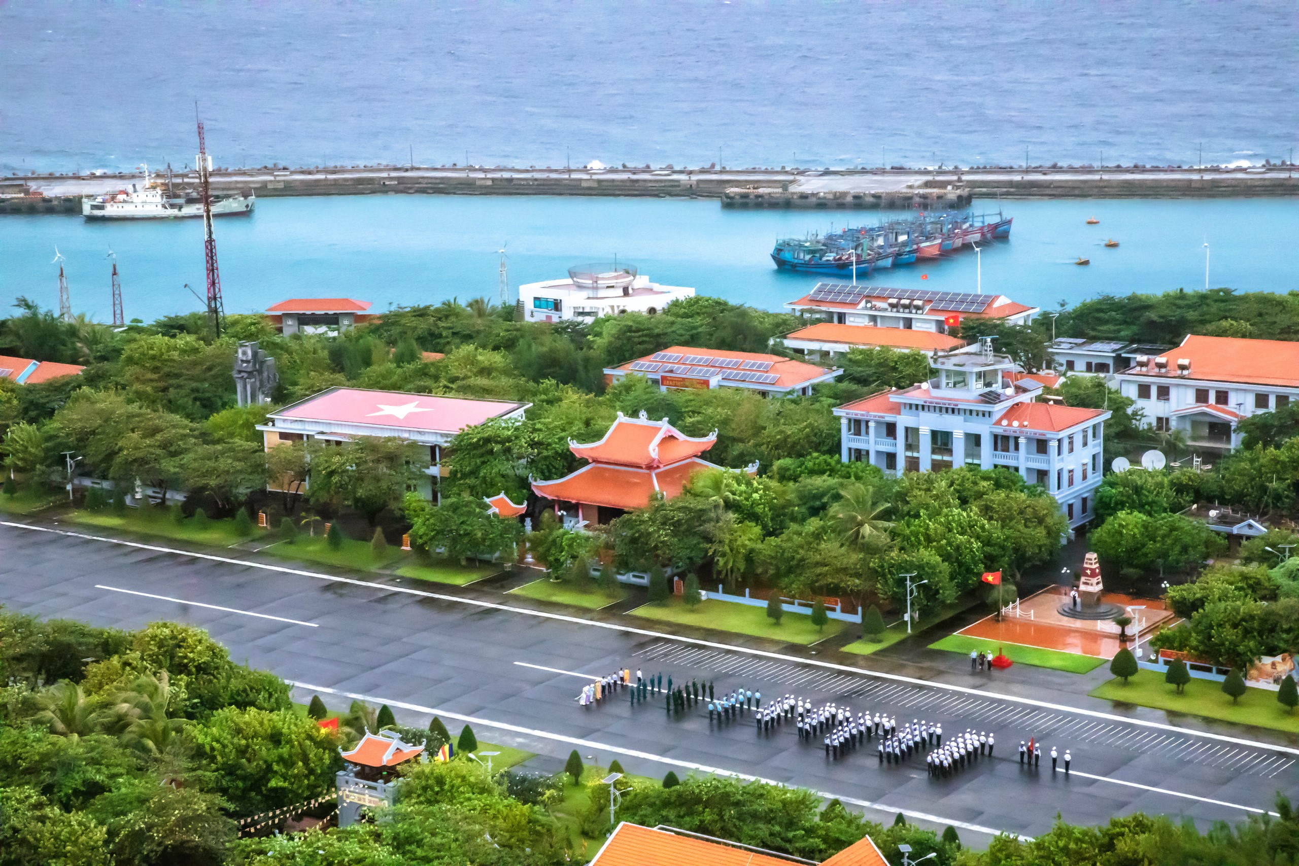 Tết ở Trường Sa - Kỳ 3: Đảo Trường Sa, thủ đô quần đảo- Ảnh 2. Tết ở Trường Sa - Kỳ 3: Đảo Trường Sa, thủ đô quần đảo- Ảnh 2.