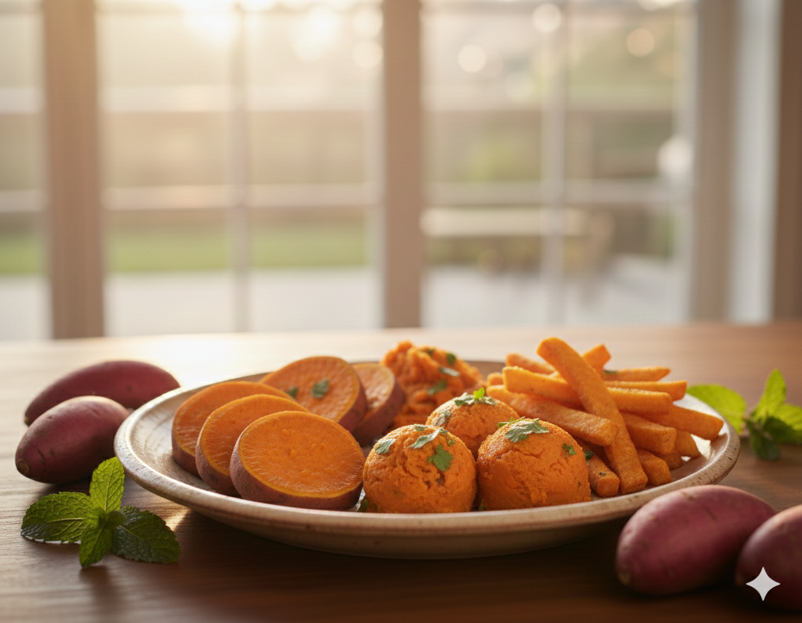 Khoai Lang Tím Hay Cam Tốt Cho Sức Khỏe Và Giàu Dinh Dưỡng Hơn? - Ảnh 2.