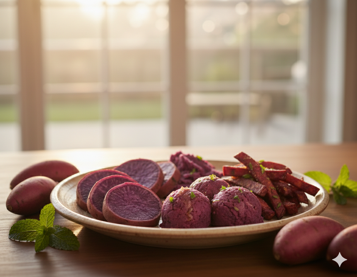 Khoai Lang Tím Hay Cam Tốt Cho Sức Khỏe Và Giàu Dinh Dưỡng Hơn? - Ảnh 1.