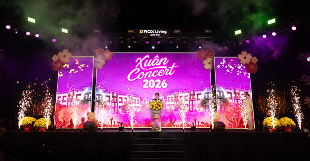 ROX Living Đức Thọ rực rỡ đêm Nhạc hội Xuân Concert- Ảnh 5.