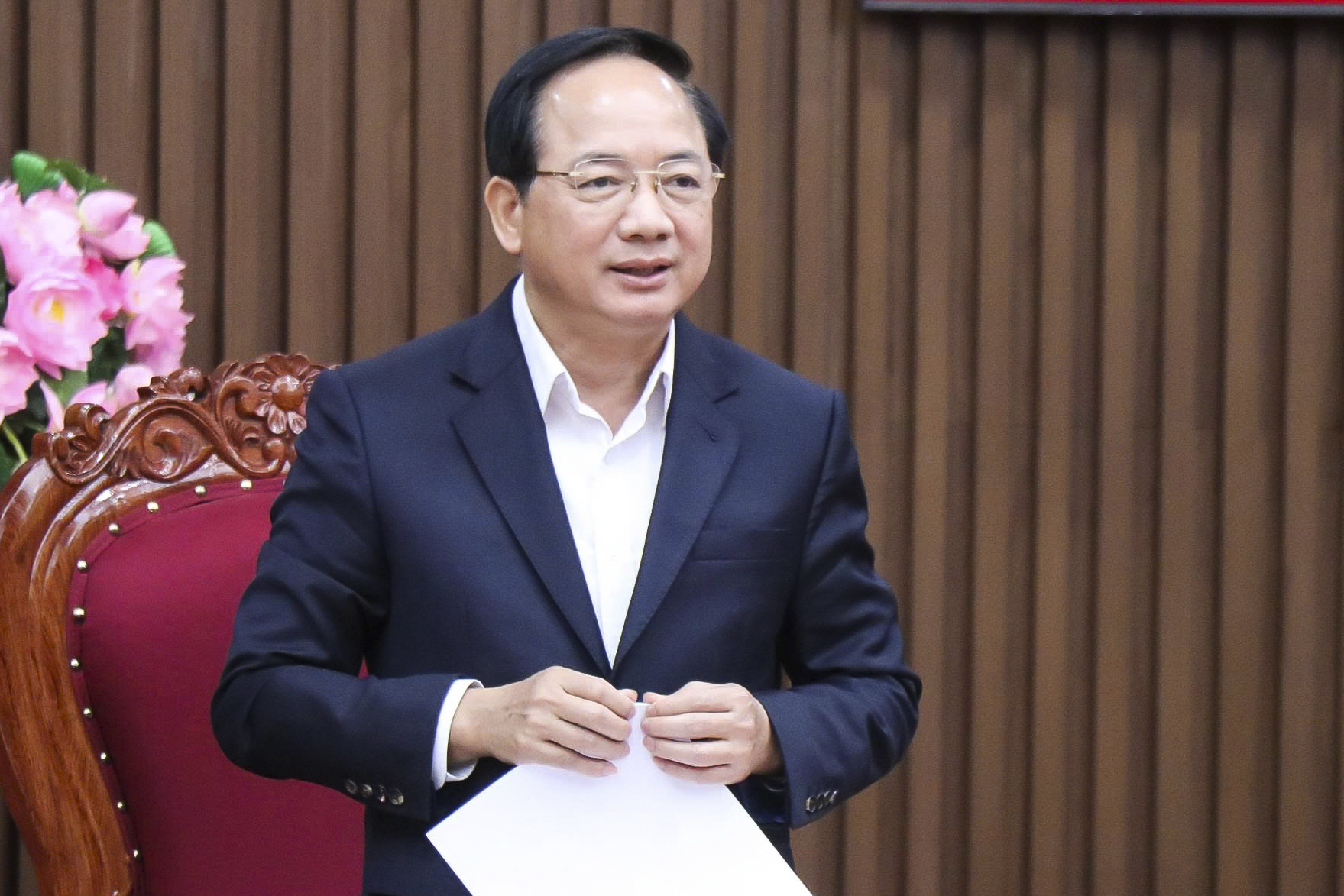 Đại tướng Trịnh Văn Quyết kiểm tra công tác chuẩn bị bầu cử tại Quảng Ngãi- Ảnh 2.