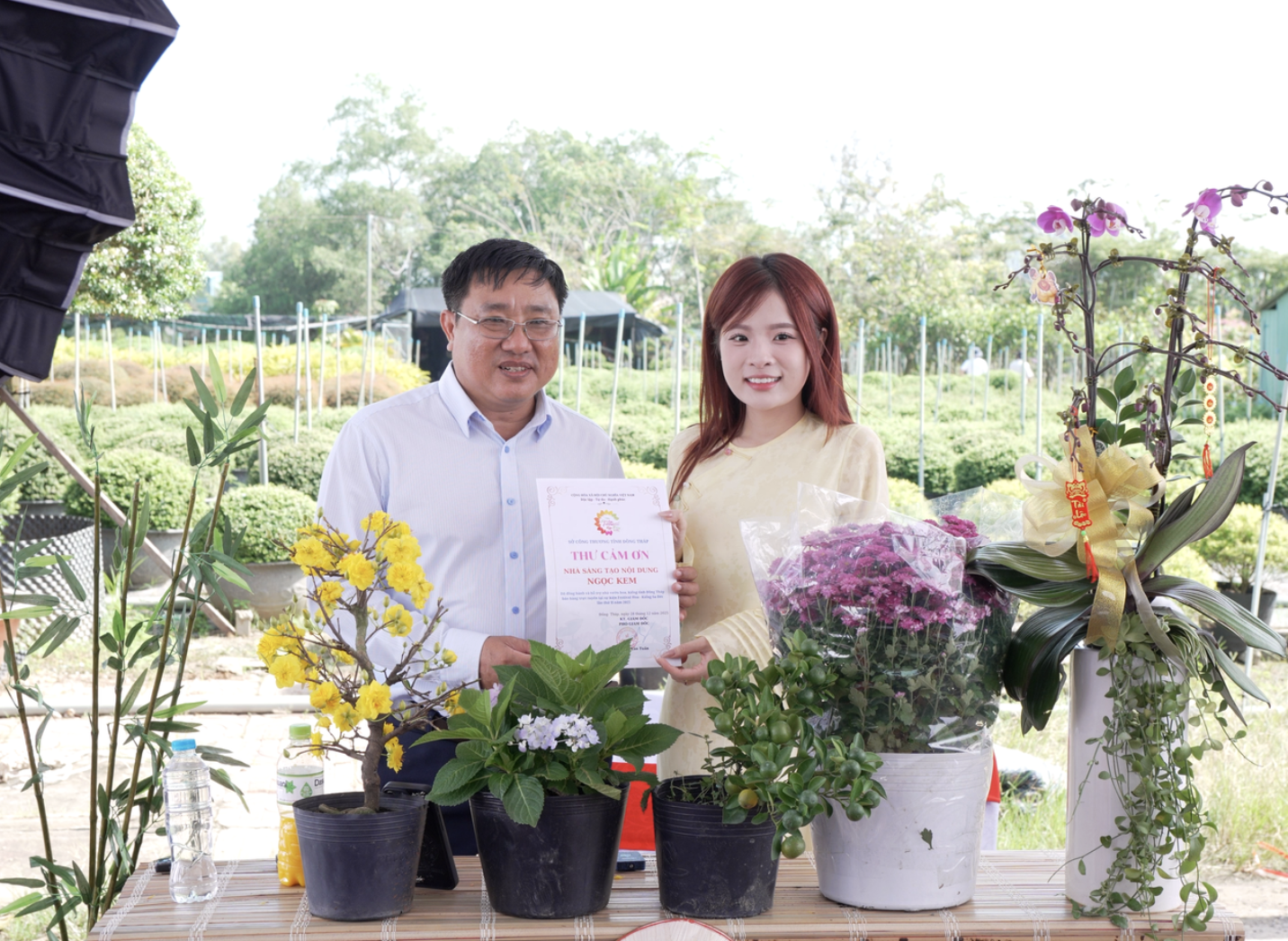 Đơn hàng cây cảnh hoa tết tăng gấp 5 lần trên sàn thương mại điện tử- Ảnh 2.