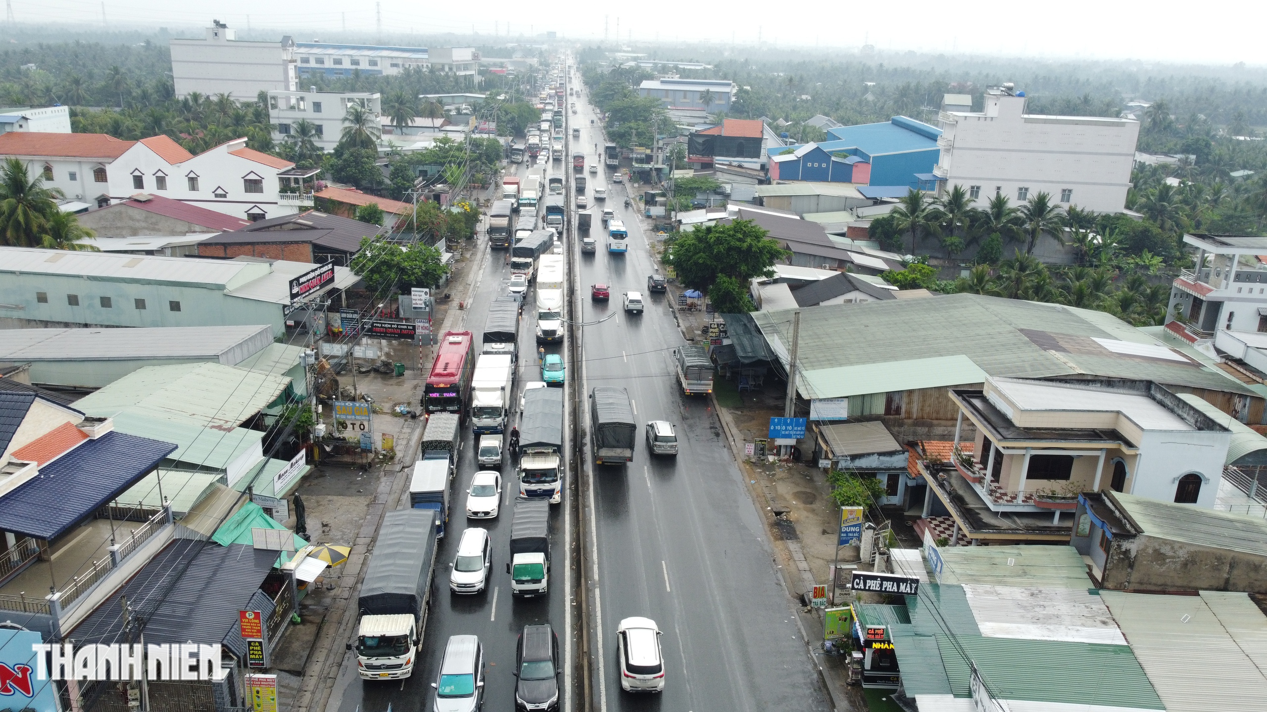 Tình hình giao thông tại các cửa ngõ về miền Tây chiều 24 tết- Ảnh 3.