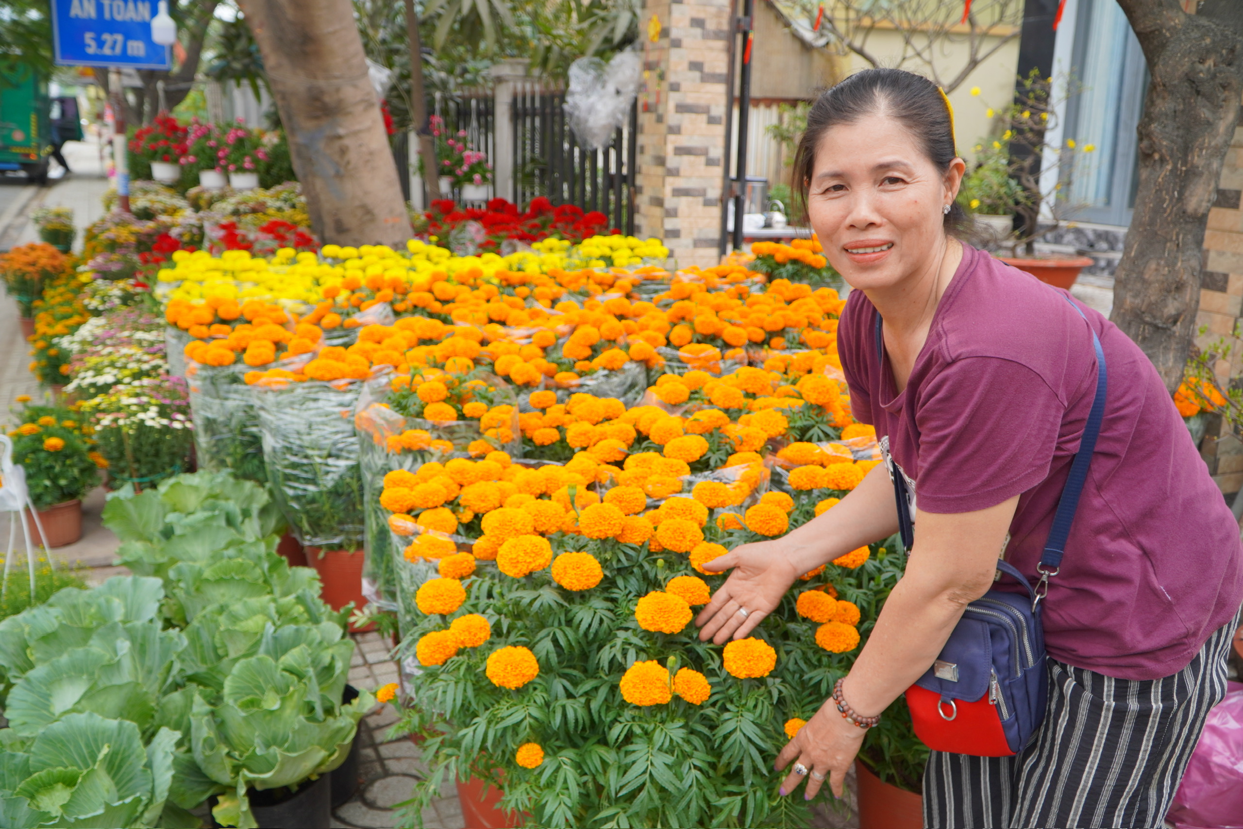 Sạp hoa tết b&aacute;n hơn 500 chậu/ng&agrave;y: Nguồn h&agrave;ng từ đ&acirc;u, b&aacute;n thế n&agrave;o - Ảnh 4.