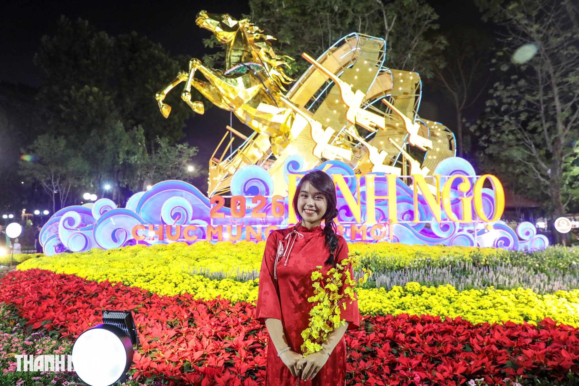 Những ch&uacute; ngựa đua ở L&acirc;m Đồng diễu h&agrave;nh trong đ&ecirc;m khai mạc Hội hoa xu&acirc;n TP.HCM - Ảnh 12.