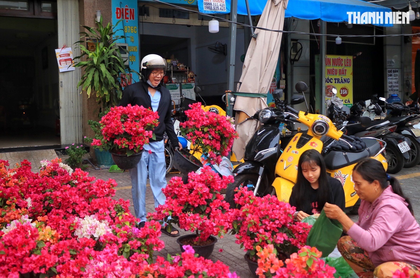 Bất ngờ hoa tết ở TP.HCM: Nh&agrave; vườn gặp kh&aacute;ch sộp liền&hellip; l&igrave; x&igrave; ngược lại kh&aacute;ch - Ảnh 2.