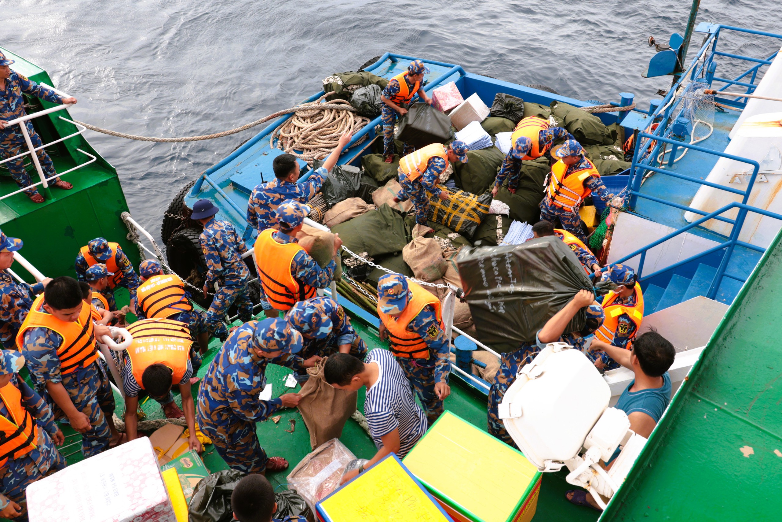 Tết ở Trường Sa - Kỳ 7: Ươm b&agrave;ng vu&ocirc;ng, Sinh Tồn xanh xanh- Ảnh 17.