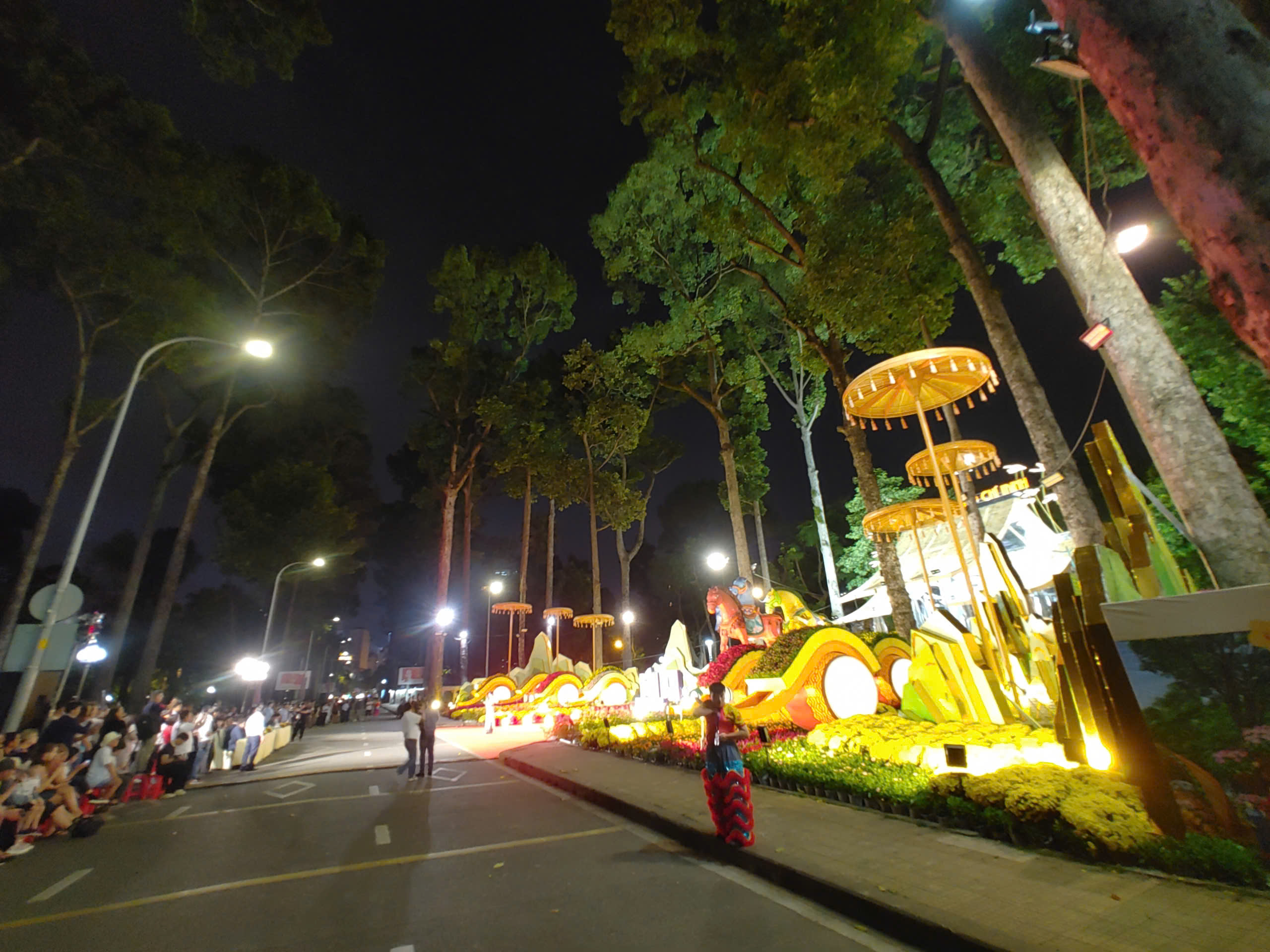 Hội hoa xuân Tao Đàn 46 khai mạc, rực rỡ sắc Ngọ giữa lòng TP.HCM- Ảnh 2.