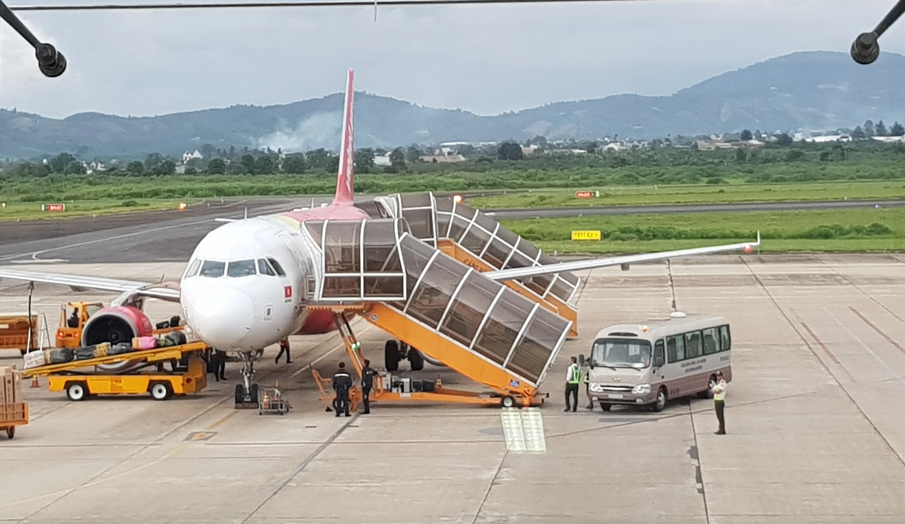 Lâm Đồng: Sân bay Liên Khương tạm ngừng hoạt động - Ảnh 1.