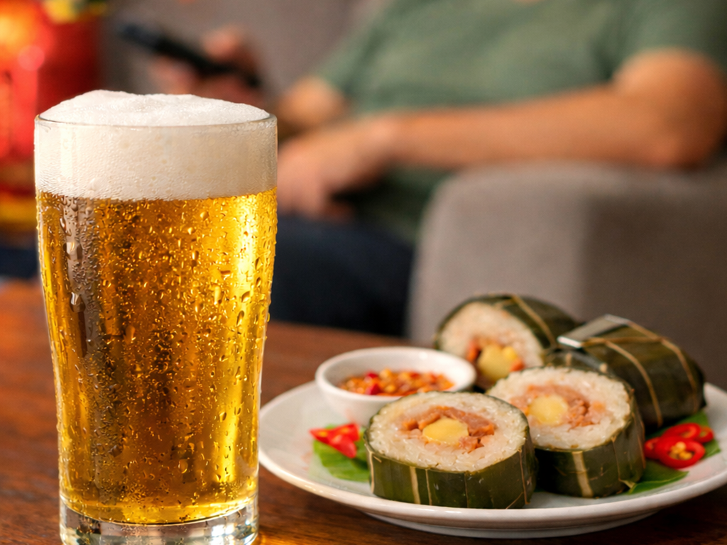 Thức khuya ngày Tết có làm dày thêm mỡ bụng? - Ảnh 1.