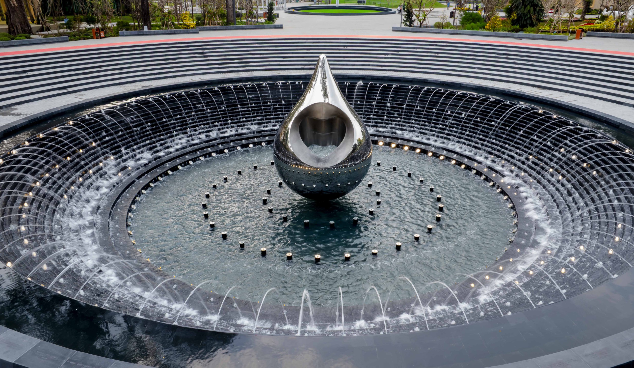 Hơn 90 ng&agrave;y thần tốc ho&agrave;n th&agrave;nh Tượng đ&agrave;i Giọt nước d&agrave;nh tặng TP.HCM- Ảnh 3.