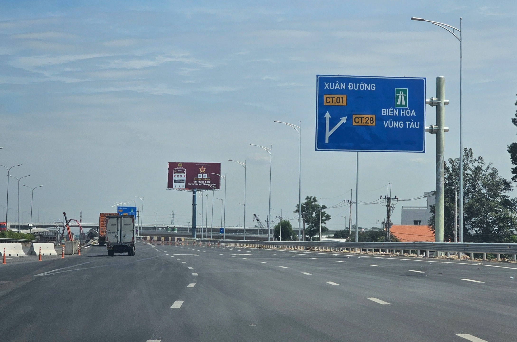 Không thông xe tạm cao tốc Biên Hòa - Vũng Tàu dịp Tết Nguyên đán - Ảnh 1.