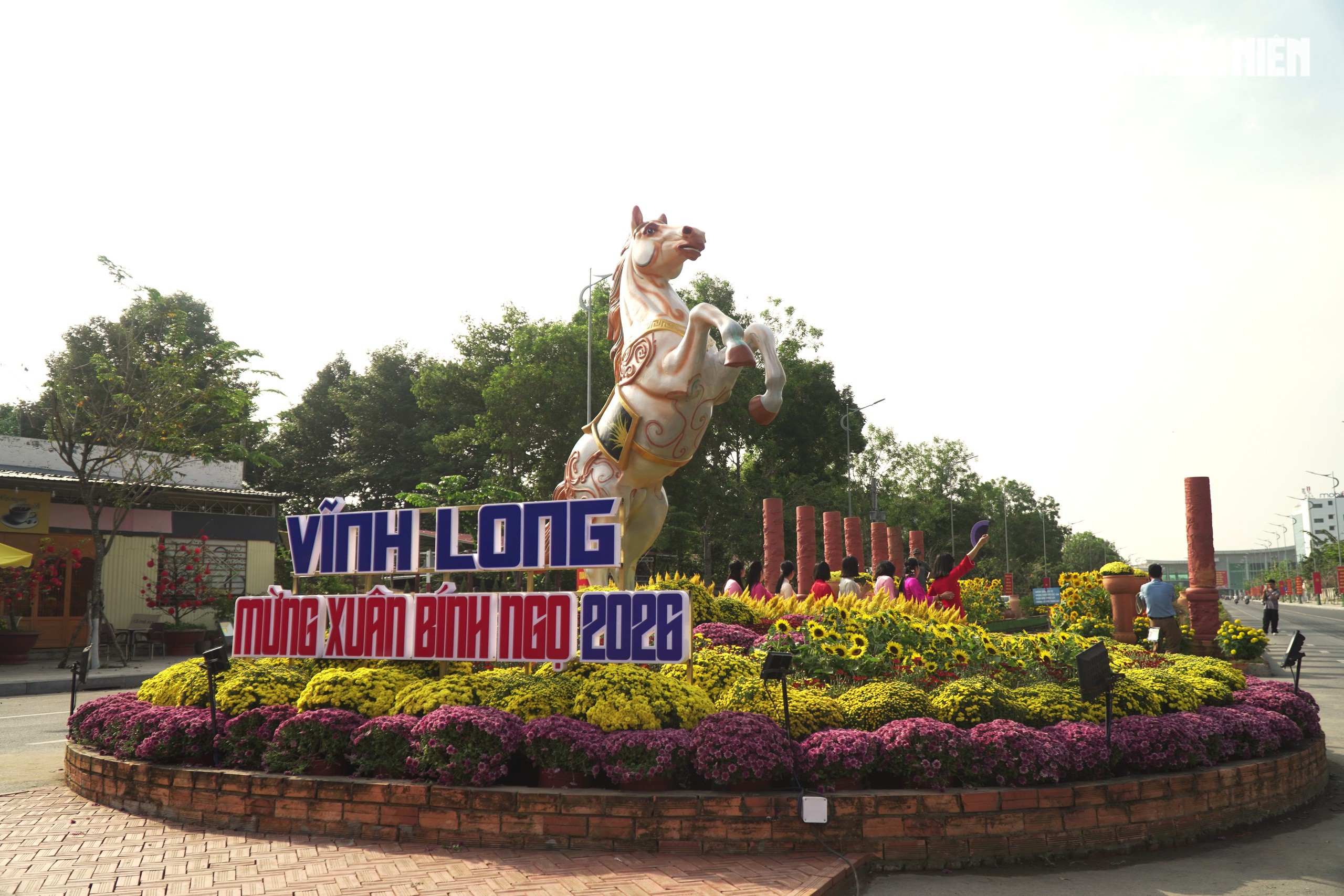 Chi&ecirc;m ngưỡng đại cảnh 'M&atilde; vương tụ lộc', 'B&aacute;t m&atilde; hưng thịnh' mừng Xu&acirc;n B&iacute;nh Ngọ 2026- Ảnh 1.