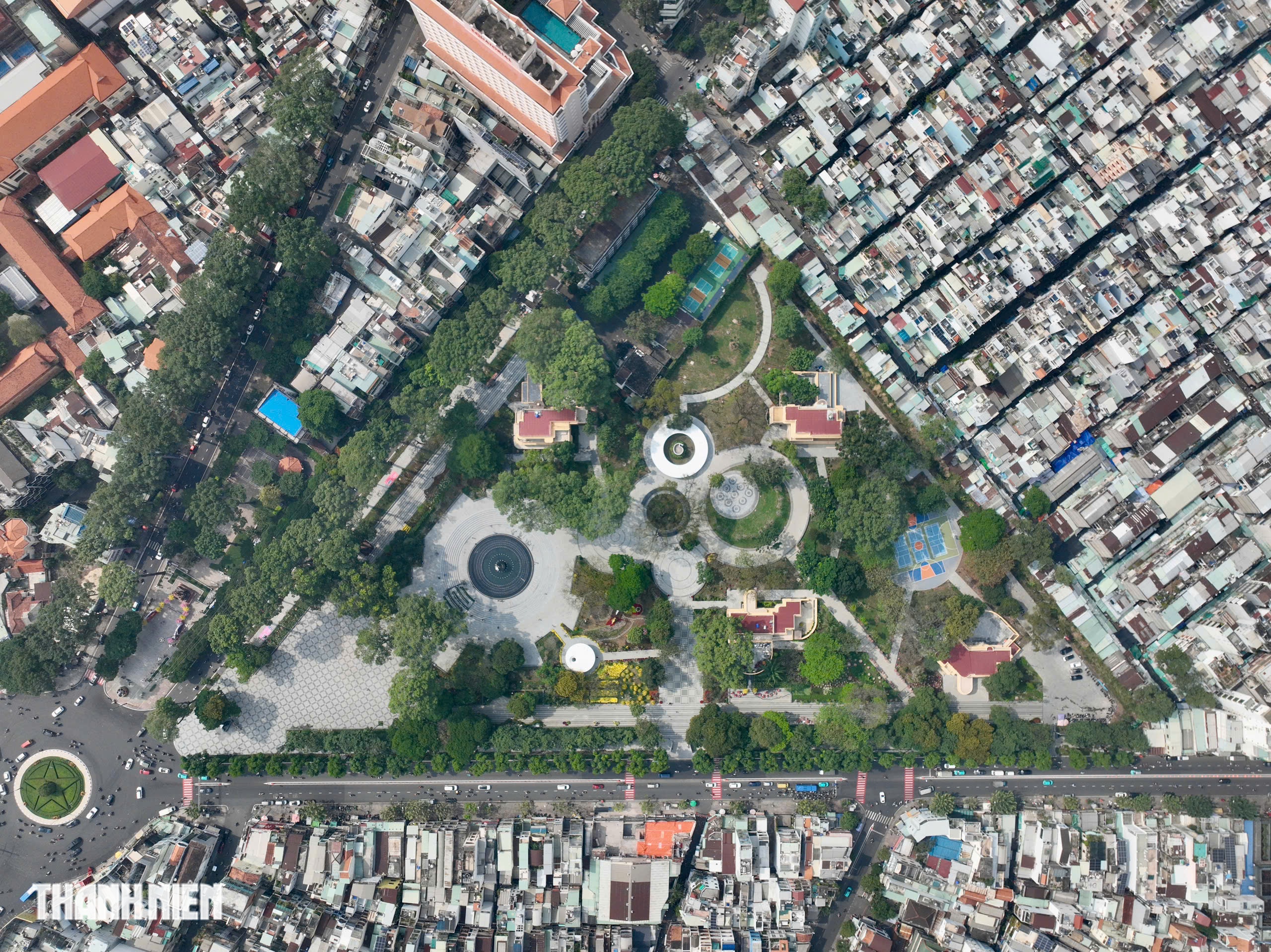 Khu đất vàng ở TP . HCM hồi sinh Với công viên Lý Thái Tổ và tượng đài Giọt nước - Ảnh 4. Khu đất vàng ở TP . HCM hồi sinh Với công viên Lý Thái Tổ và tượng đài Giọt nước - Ảnh 4.