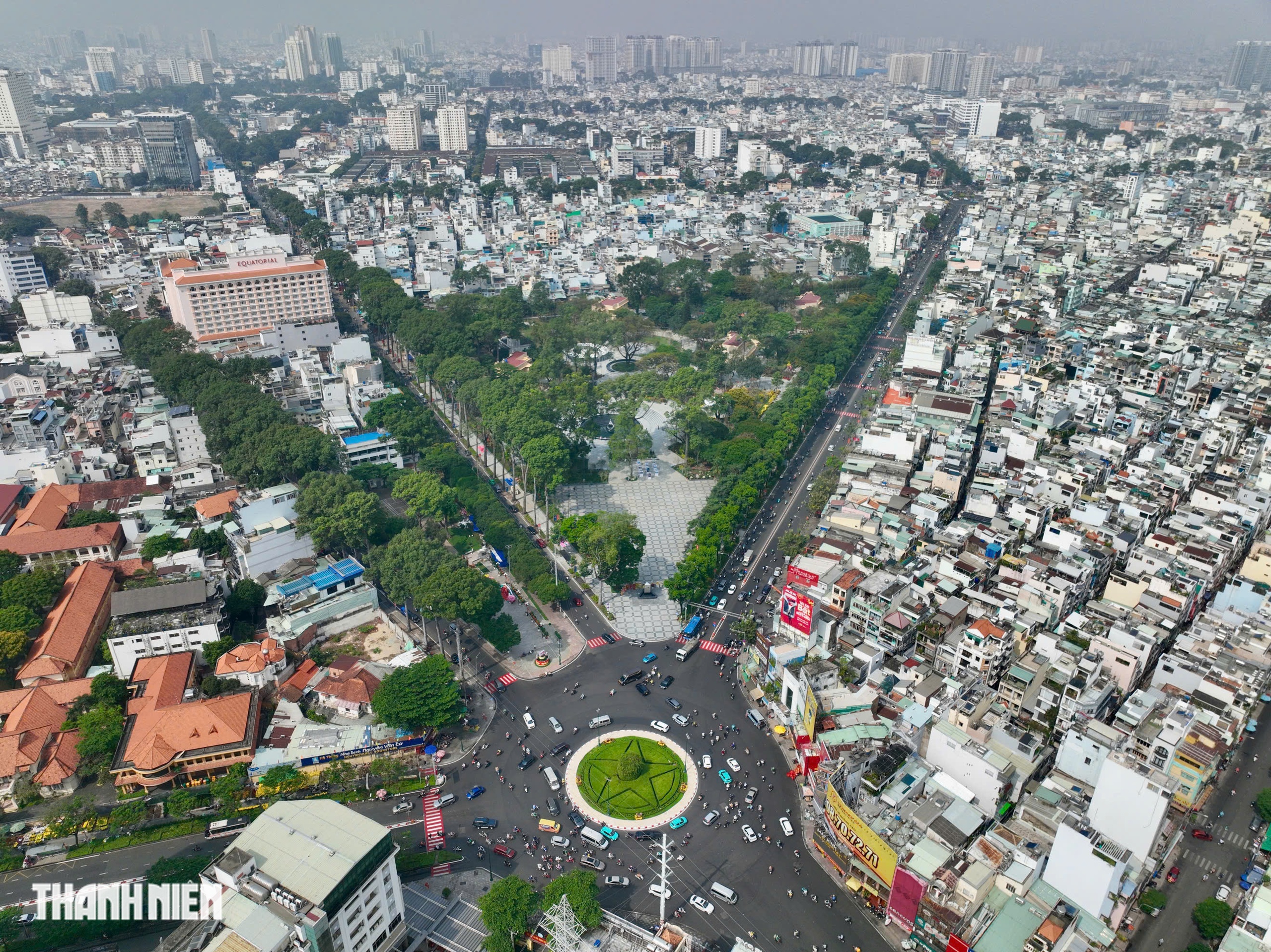 Khu đất vàng ở TP . HCM hồi sinh Với công viên Lý Thái Tổ và tượng đài Giọt nước - Ảnh 2. Khu đất vàng ở TP . HCM hồi sinh Với công viên Lý Thái Tổ và tượng đài Giọt nước - Ảnh 2.
