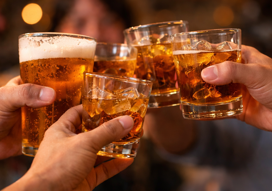 Nhậu ngày tết, uống thêm nhiều 'nước mát' có giúp bảo vệ gan? - Ảnh 1.