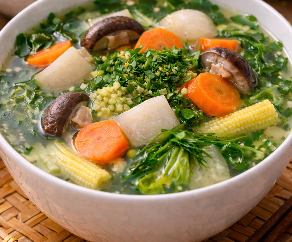 Bác sĩ: Những món canh ngày tết giúp nhẹ bụng nhưng vẫn trọn vị sum vầy - Ảnh 2.