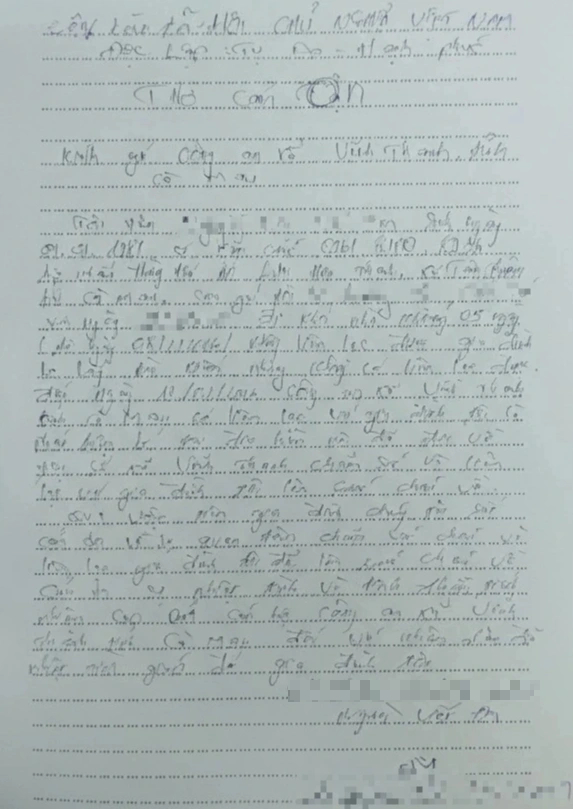 Thiếu nữ quen bạn qua mạng đi lạc,gia đình gửi thư cảm ơn công an hỗ trợ    - Ảnh 1.