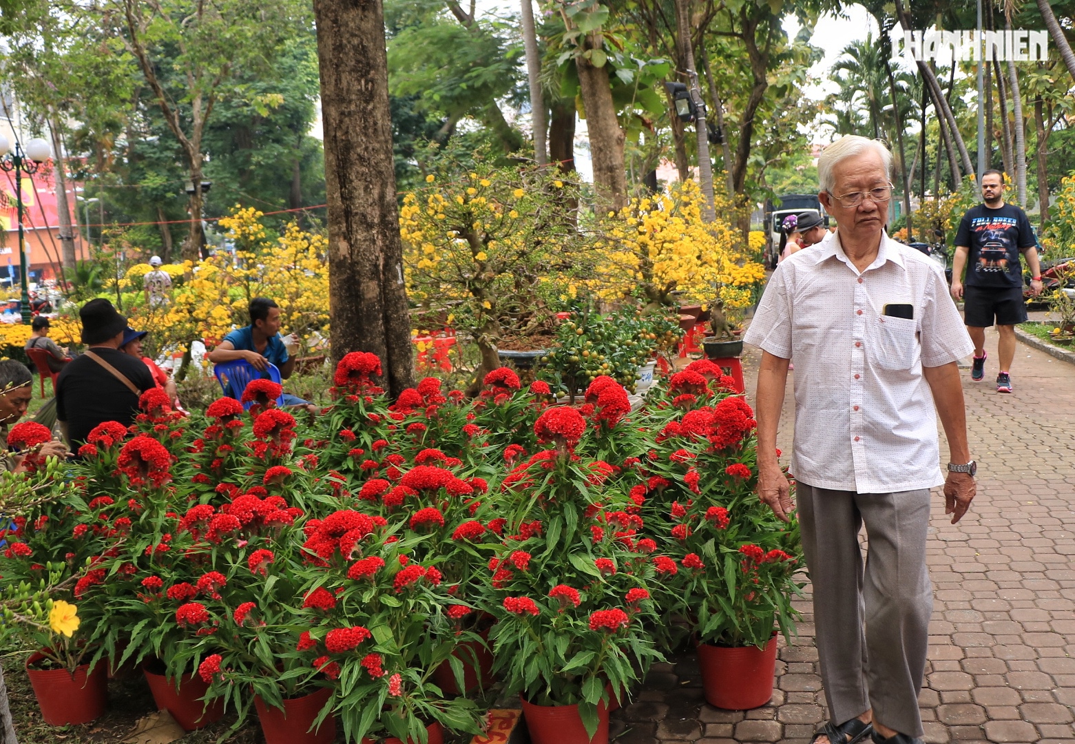 Nỗi niềm ở chợ hoa tết trung tâm TP.HCM: Ngày trước giao thừa người khóc, người cười! - Ảnh 7.