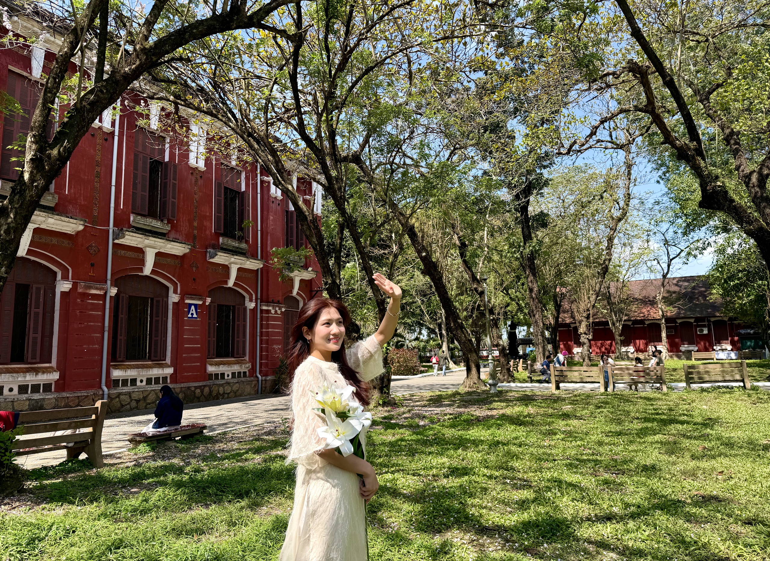 Tết 2026 tại Trường Quốc học Huế: Điểm đến check in cho các thế hệ học sinh - Ảnh 10. Tết 2026 tại Trường Quốc học Huế: Điểm đến check in cho các thế hệ học sinh - Ảnh 10.