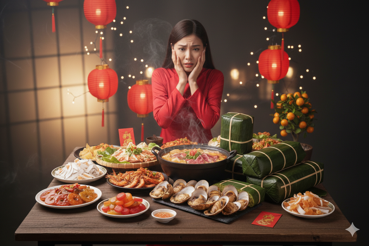 6 Mẹo Đơn Giản Để Tránh Tăng Cân Trong Dịp Tết 6 Mẹo Đơn Giản Để Tránh Tăng Cân Trong Dịp Tết - Ảnh 1.