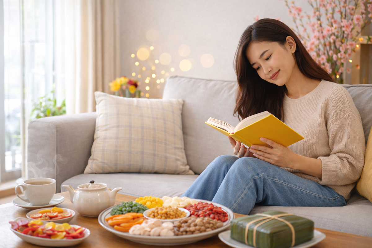 Nhịp sống chậm ngày tết: Món quà giúp cơ thể hồi phục tốt hơn - Ảnh 1.