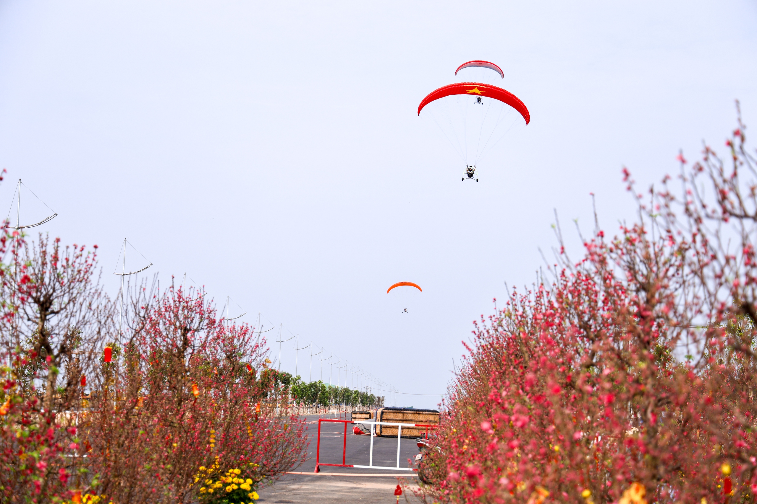 S&aacute;t tết, du kh&aacute;ch vẫn đổ về Cần Giờ bay d&ugrave; lượn, khinh kh&iacute; cầu - Ảnh 9.