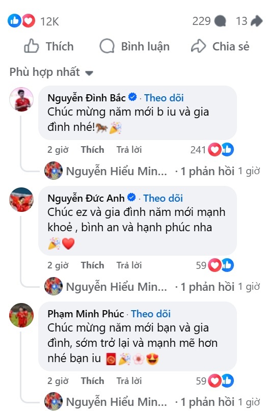Hiểu Minh đăng ảnh chống nạng đ&oacute;n tết c&ugrave;ng gia đ&igrave;nh, Đ&igrave;nh Bắc v&agrave; Minh Ph&uacute;c n&oacute;i lời cảm động- Ảnh 2.