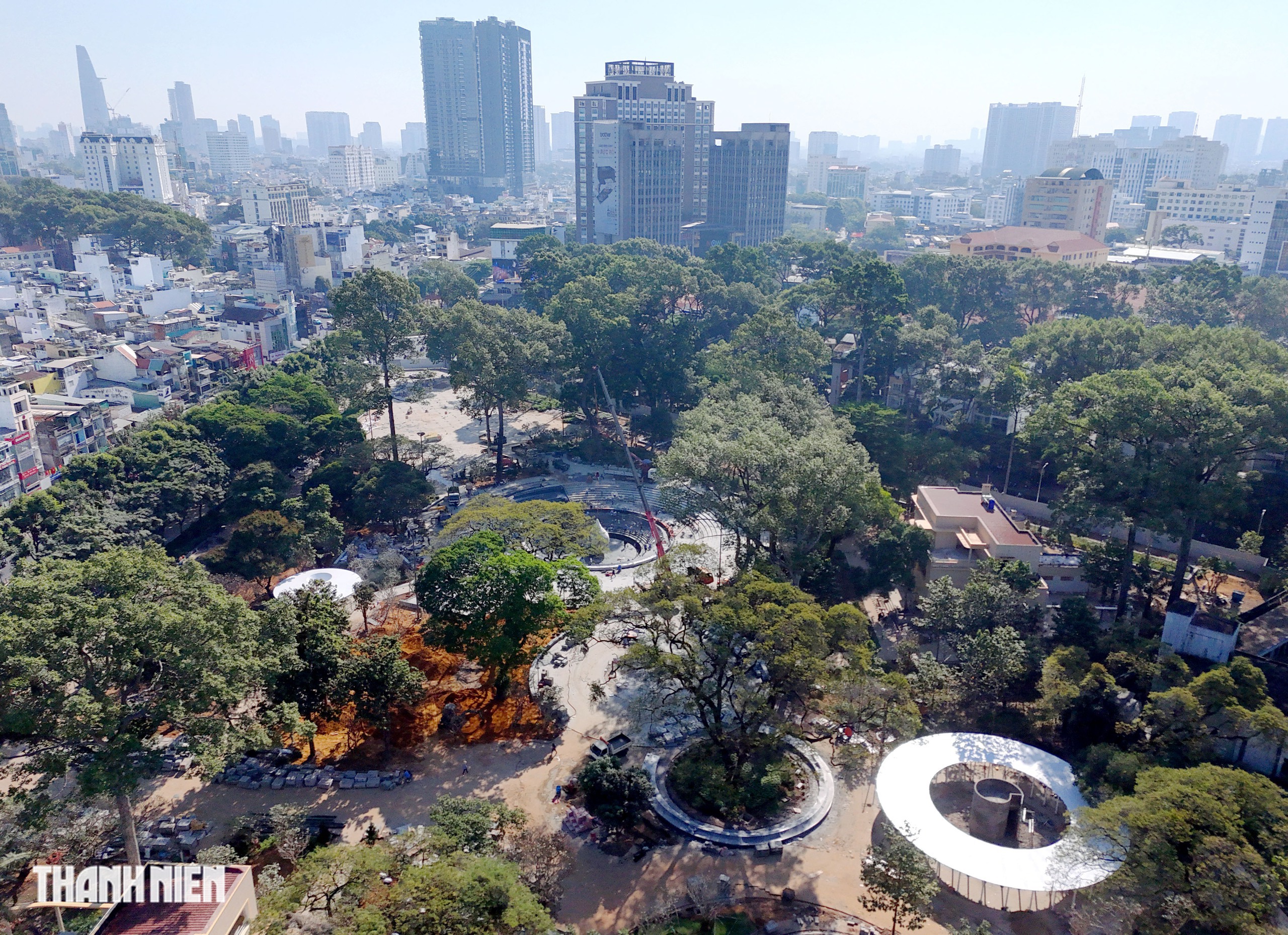 Cận cảnh biểu trưng hình giọt nước tại công viên số 1 Lý Thái Tổ- Ảnh 13. Cận cảnh biểu trưng hình giọt nước tại công viên số 1 Lý Thái Tổ- Ảnh 13.