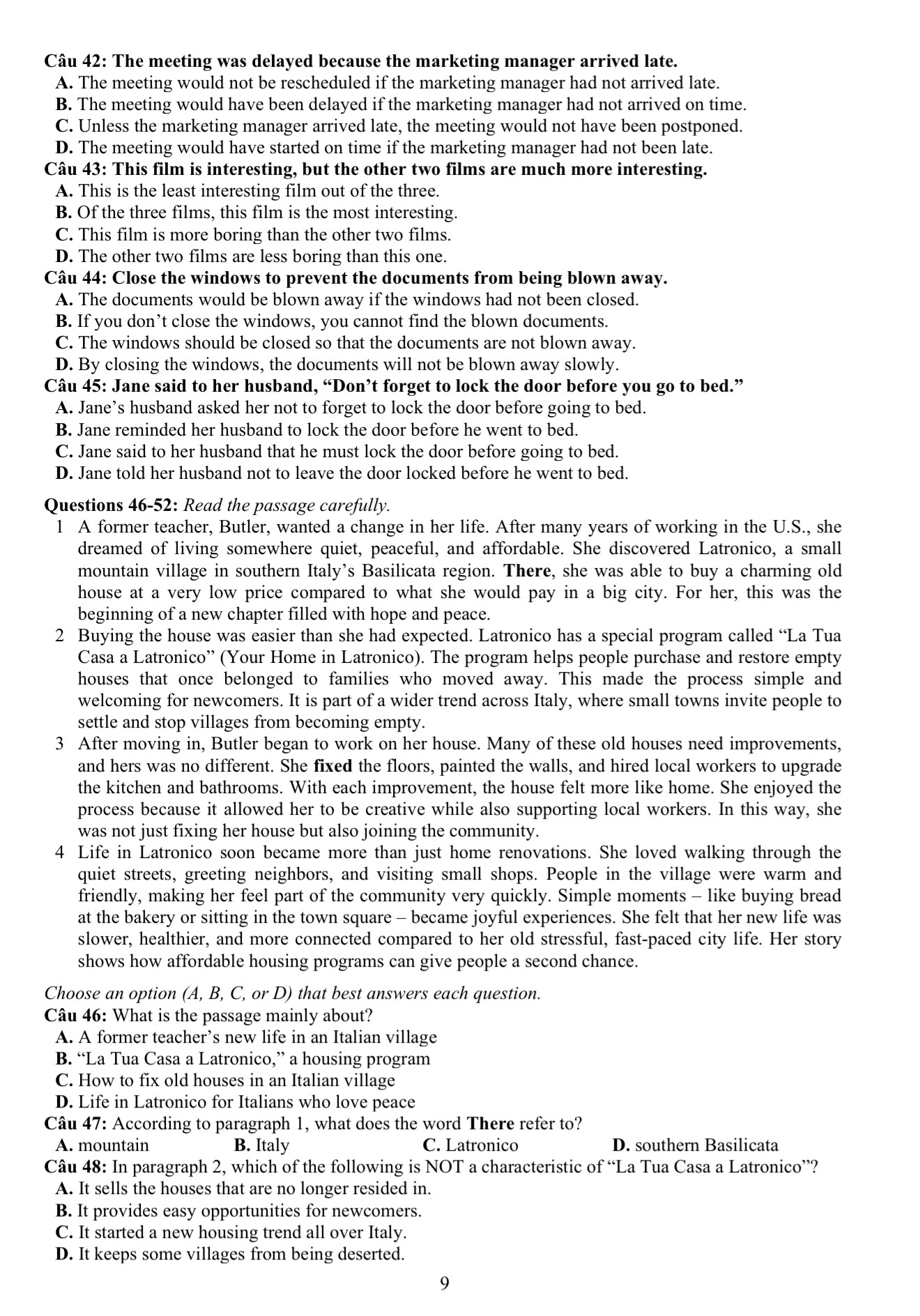 Đề thi mẫu đánh giá năng lực ĐH Quốc gia TP.HCM 2026 - Ảnh 9.
