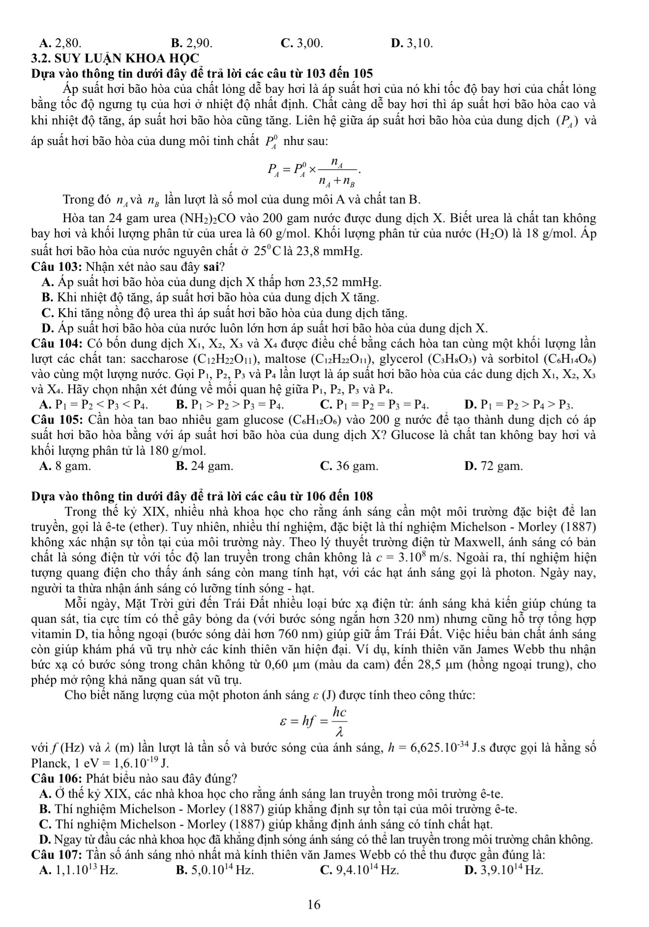 Đề thi mẫu đánh giá năng lực ĐH Quốc gia TP.HCM 2026 - Ảnh 16.