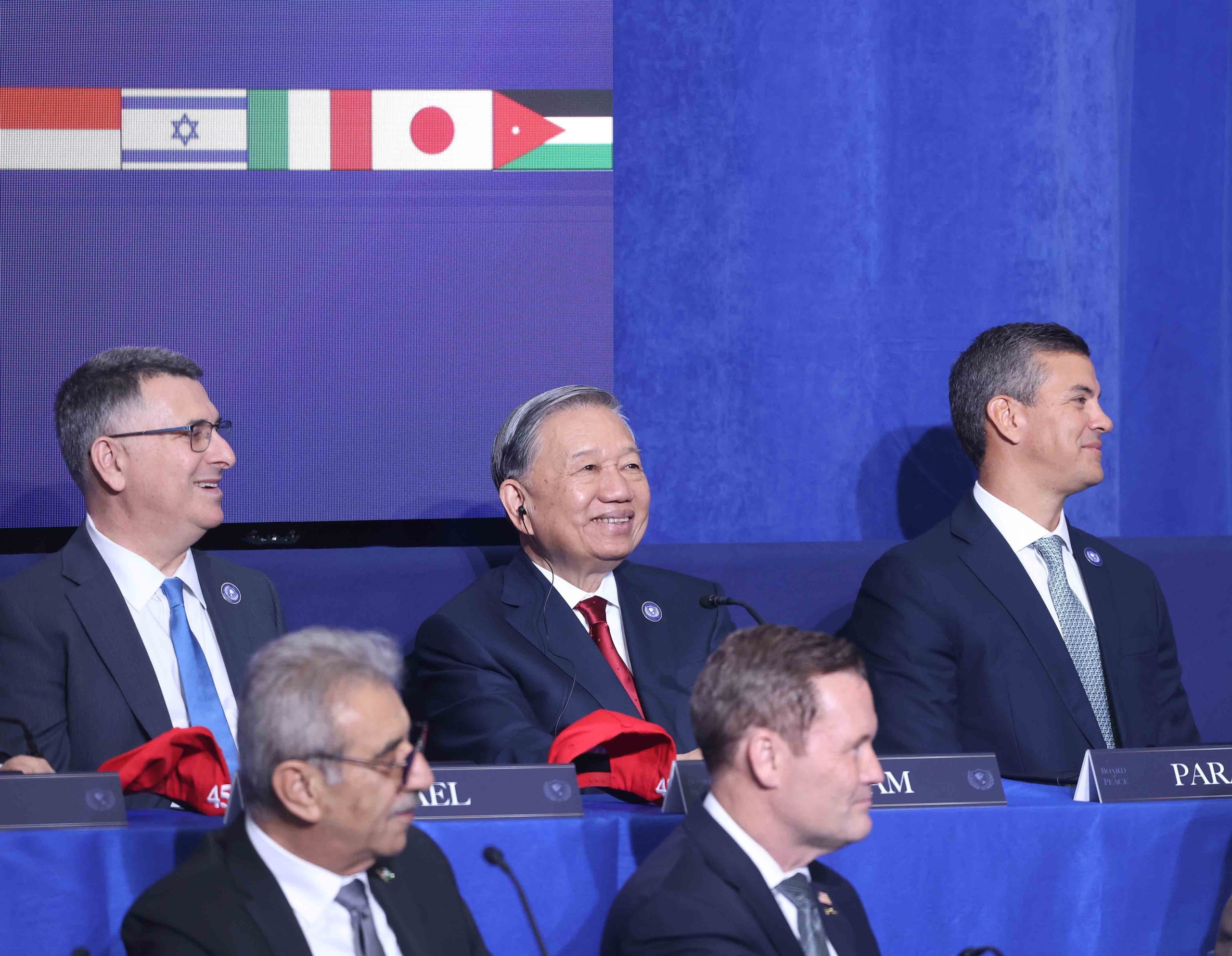 Tổng Bí thư Tô Lâm tham dự cuộc họp khai mạc Hội đồng Hòa bình về Gaza - Ảnh 1.