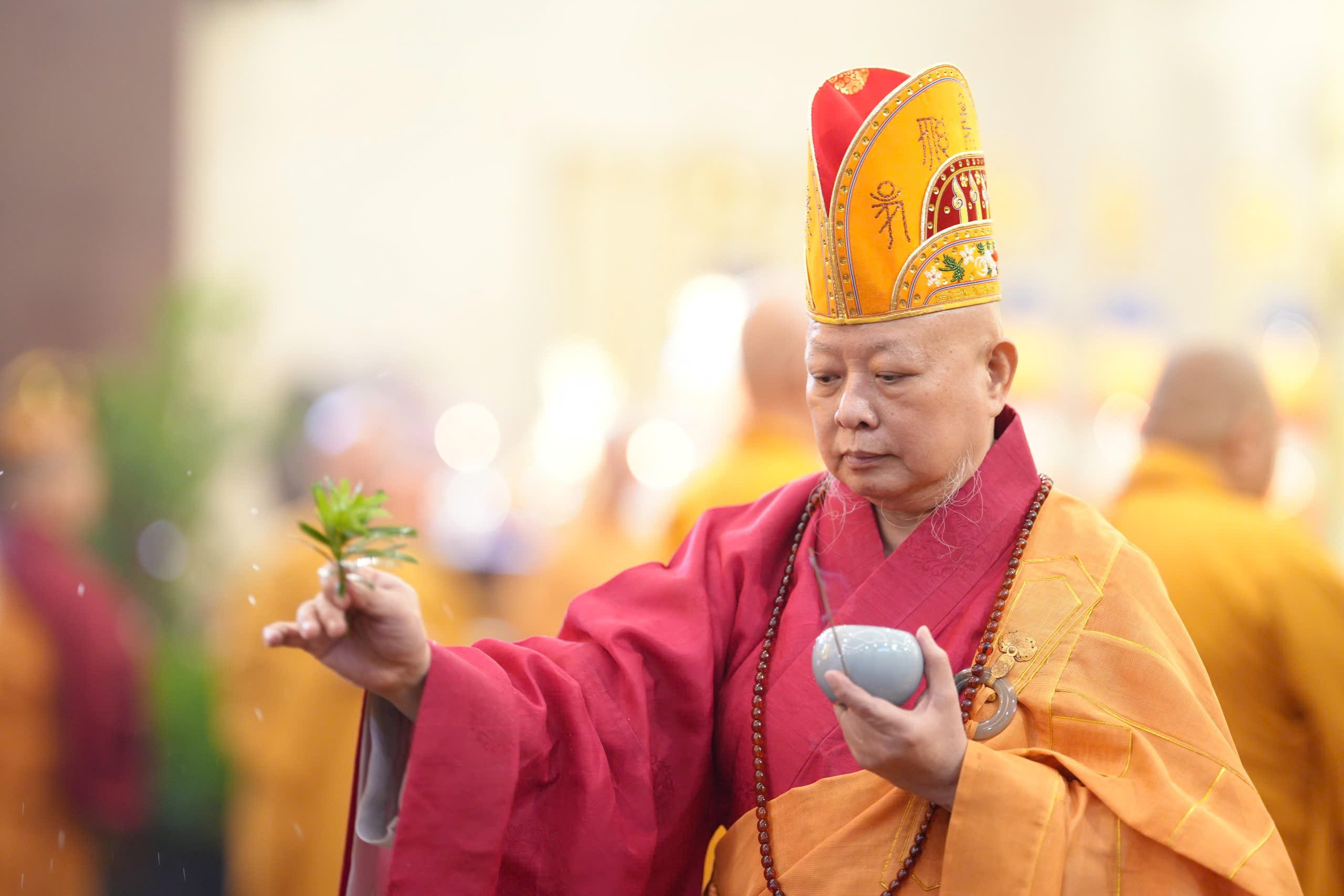 Khai đàn Pháp hội Dược Sư cầu quốc thái dân an tại Việt Nam Quốc Tự- Ảnh 6. Khai đàn Pháp hội Dược Sư cầu quốc thái dân an tại Việt Nam Quốc Tự- Ảnh 6.