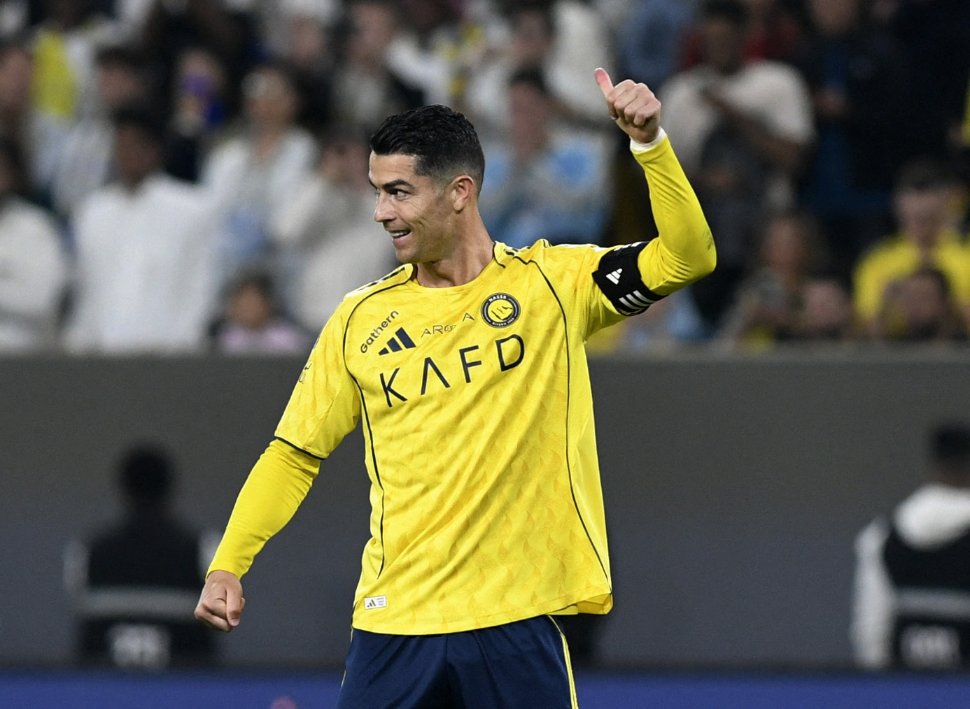 Đưa Al Nassr trở lại ngôi đầu, Ronaldo nói điều bất ngờ: ‘Ta trở về nơi ta thuộc về’- Ảnh 1.