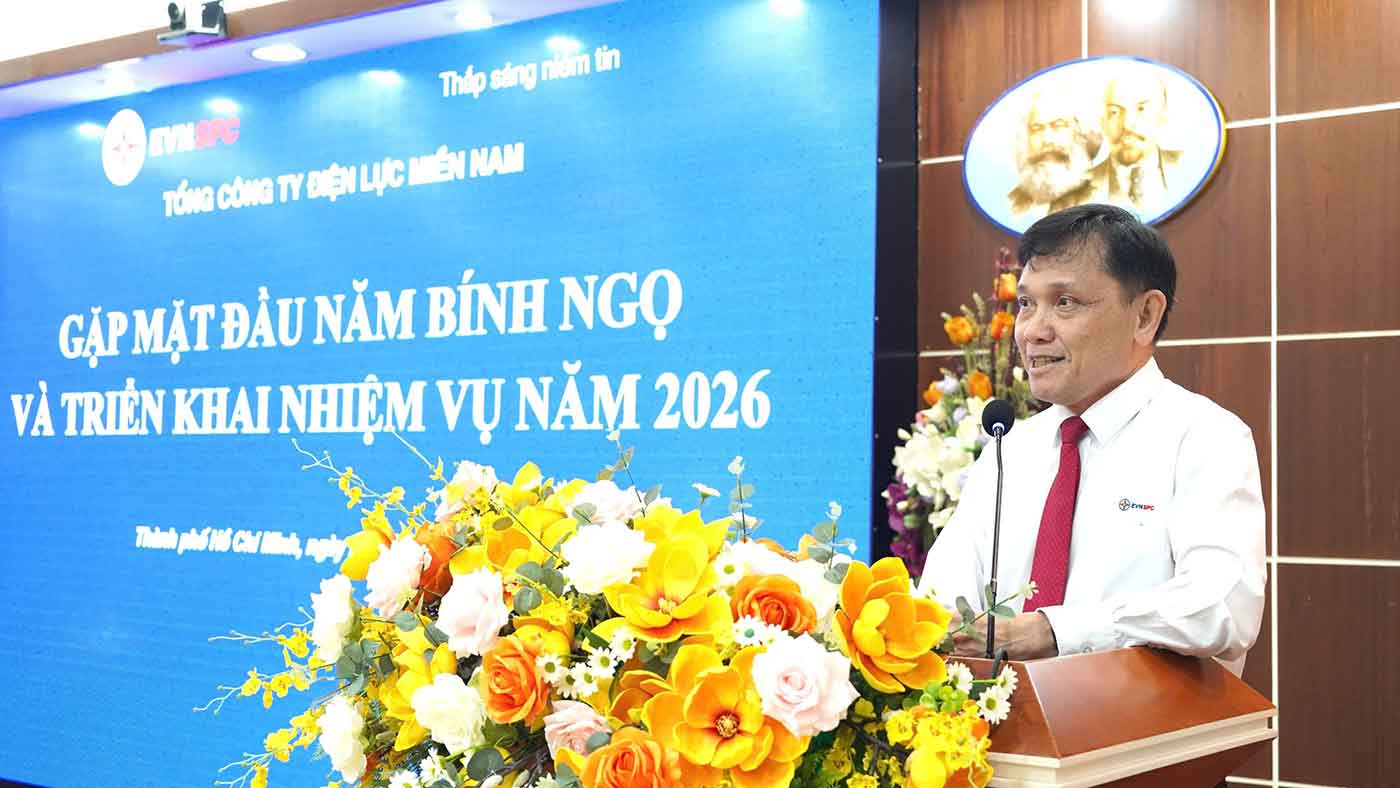 EVNSPC triển khai nhiệm vụ ngay sau kỳ nghỉ tết Nguyên đán 2026 - Ảnh 2.