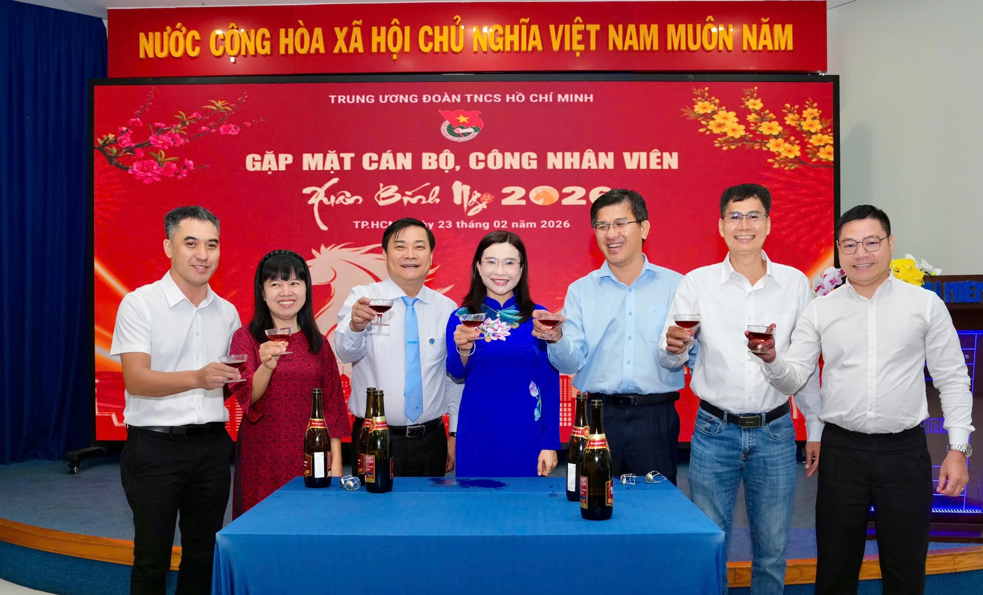 Khởi đầu năm mới 2026: Ch&uacute;c tết v&agrave; đổi mới tại T.Ư Đo&agrave;n - Ảnh 1.