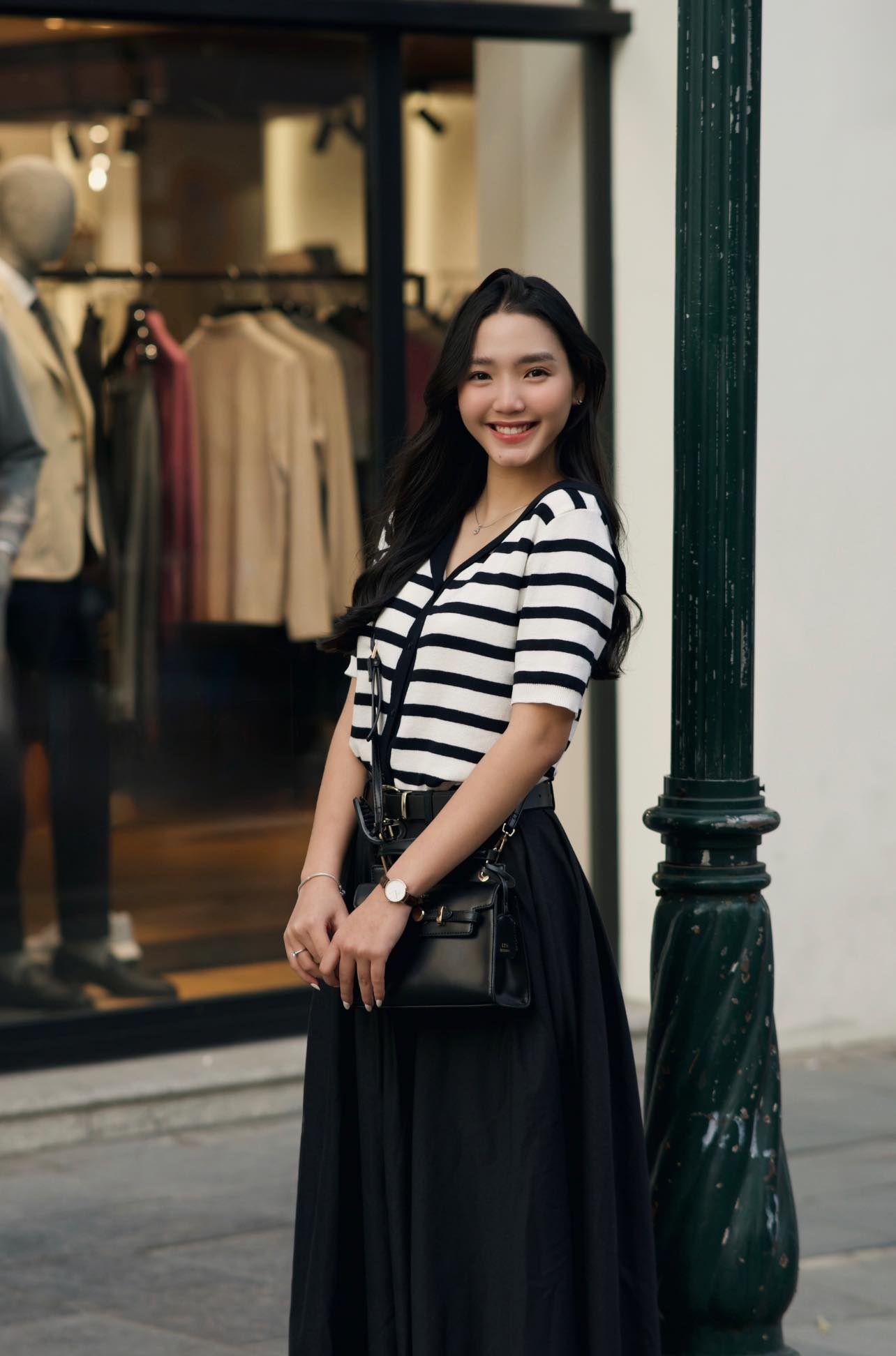 Nhan sắc diễn vi&ecirc;n 18 tuổi cao 1,75m v&agrave;o vai con g&aacute;i Trường Giang trong phim tết- Ảnh 8.