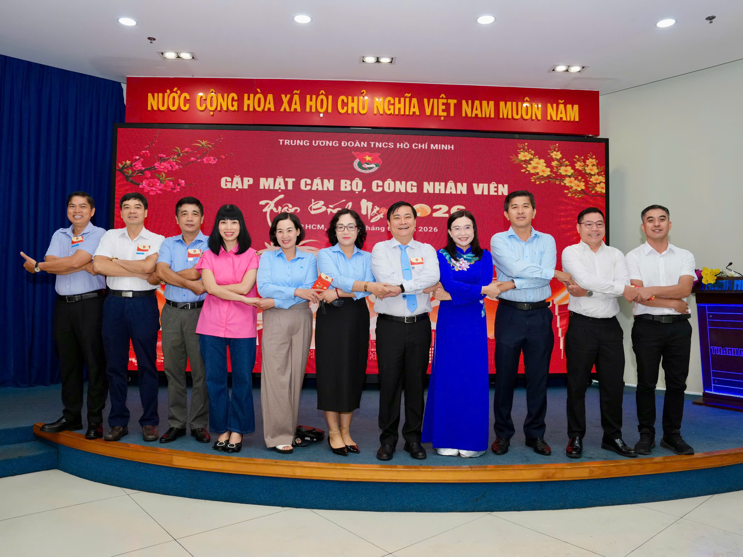 Khởi đầu năm mới 2026: Chúc tết và đổi mới tại T.Ư Đoàn - Ảnh 1. Khởi đầu năm mới 2026: Chúc tết và đổi mới tại T.Ư Đoàn - Ảnh 1.