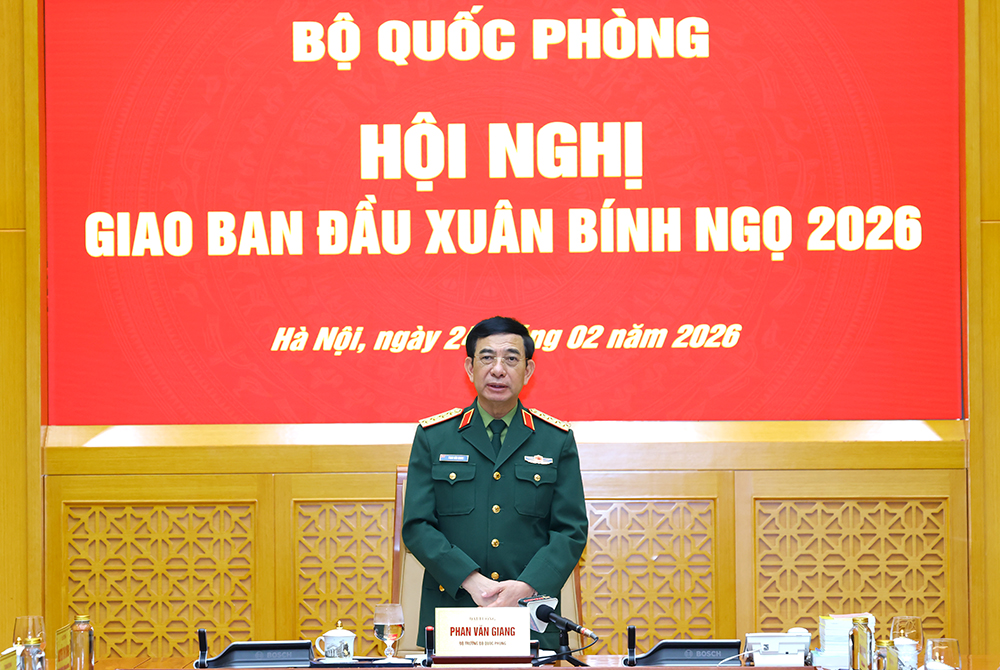 Đại tướng Phan Văn Giang: Tiếp tục điều chỉnh tổ chức quân đội giai đoạn 2026 - 2030- Ảnh 1. Đại tướng Phan Văn Giang: Tiếp tục điều chỉnh tổ chức quân đội giai đoạn 2026 - 2030- Ảnh 1.