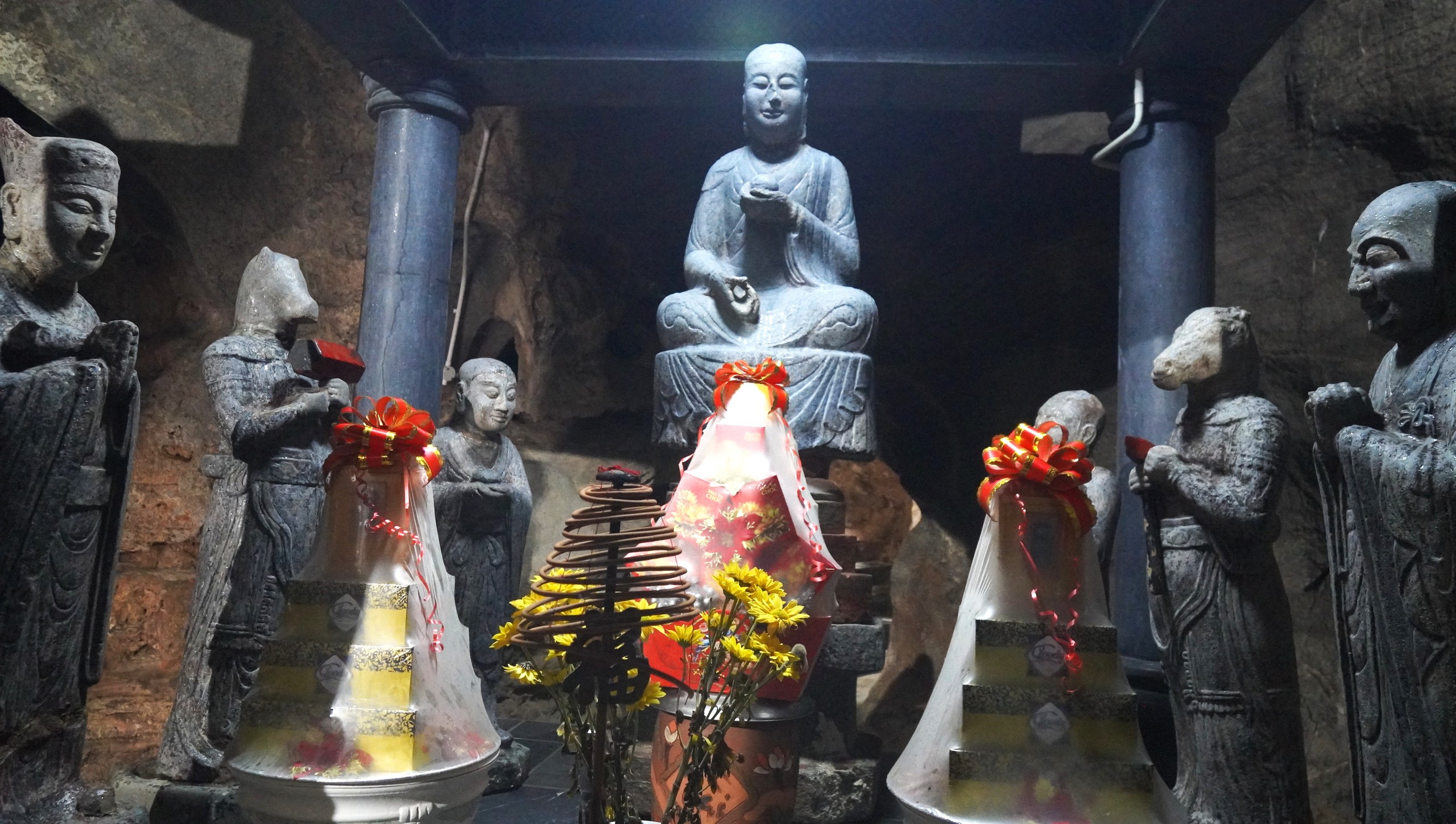 Bí ẩn 18 bức tranh ma nhai về các vị la hán trong động Liên Hoa - Ảnh 7.