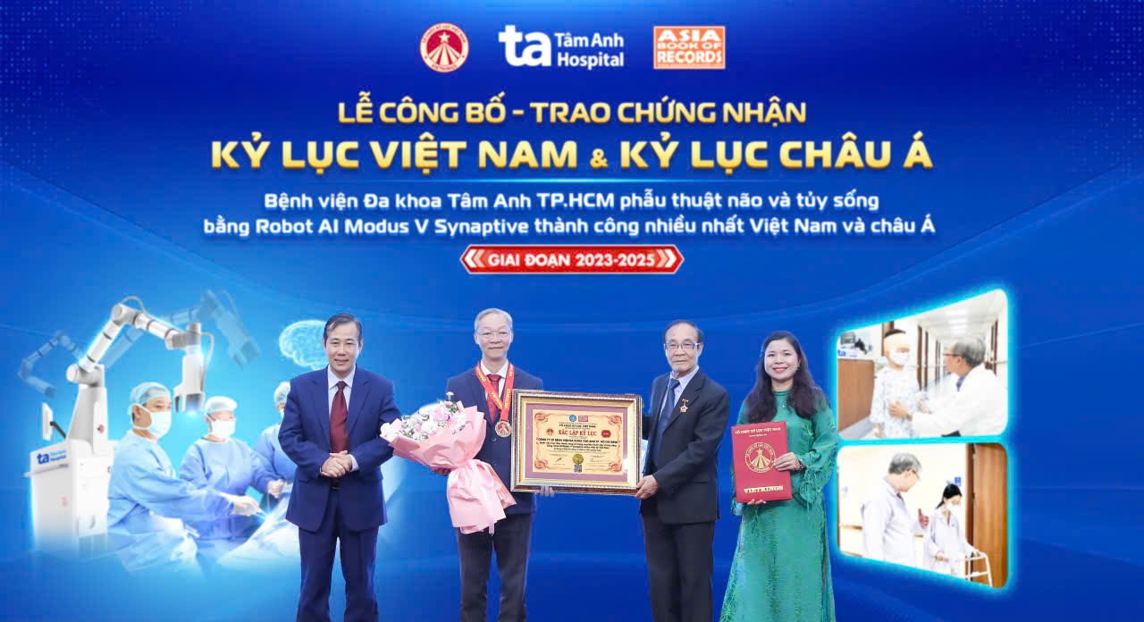 Bệnh viện đa khoa Tâm Anh TP.HCM lập kỷ lục Việt Nam, châu Á- Ảnh 2.