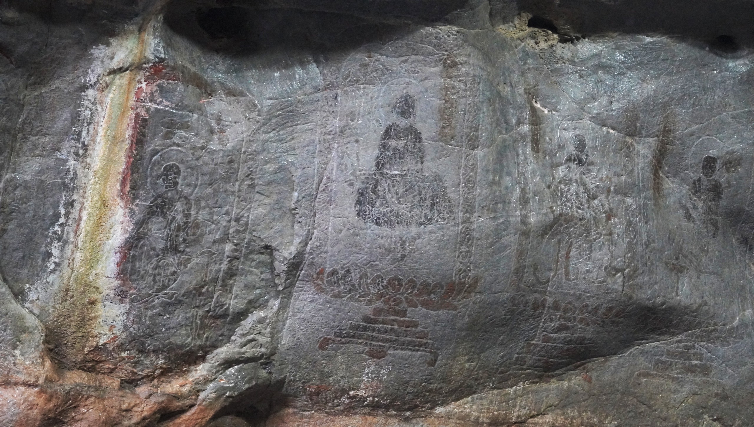 Bí ẩn 18 bức tranh ma nhai về các vị la hán trong động Liên Hoa - Ảnh 4.