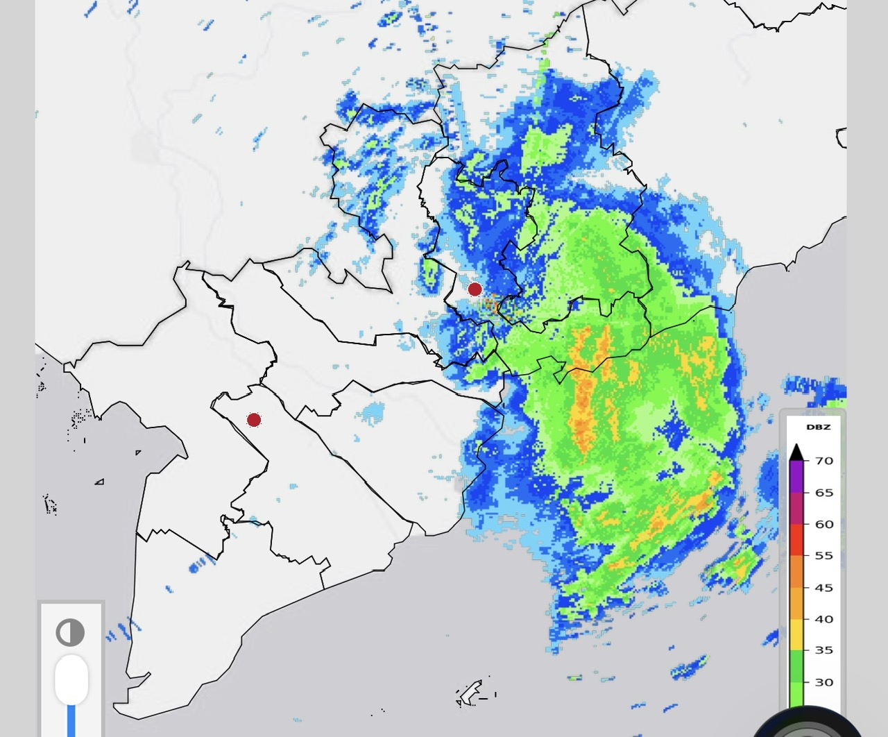 Sáng ngày vía thần Tài, TP.HCM mưa trái mùa trên diện rộng, cảnh báo mưa lớn - Ảnh 9.