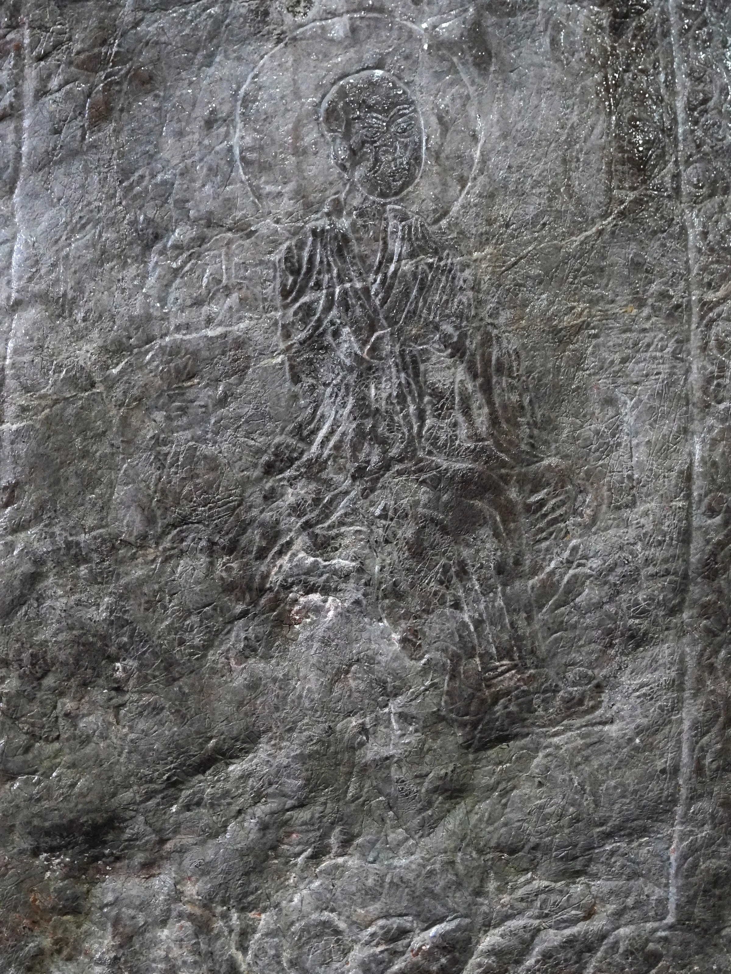 Bí ẩn 18 bức tranh ma nhai về các vị la hán trong động Liên Hoa - Ảnh 10.