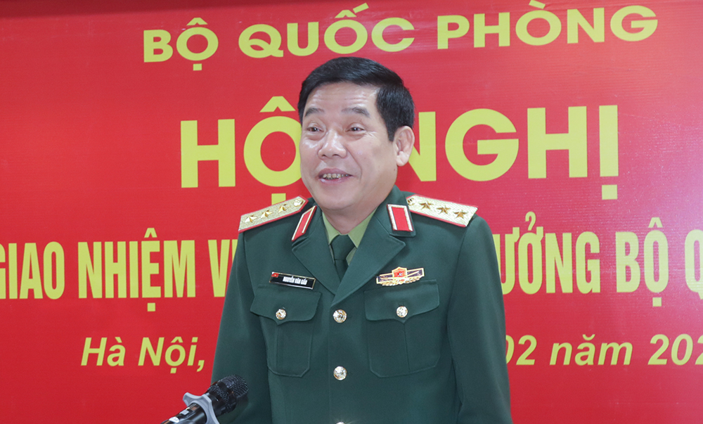 2 thượng tướng b&agrave;n giao nhiệm vụ Thứ trưởng Bộ Quốc ph&ograve;ng - Ảnh 2.